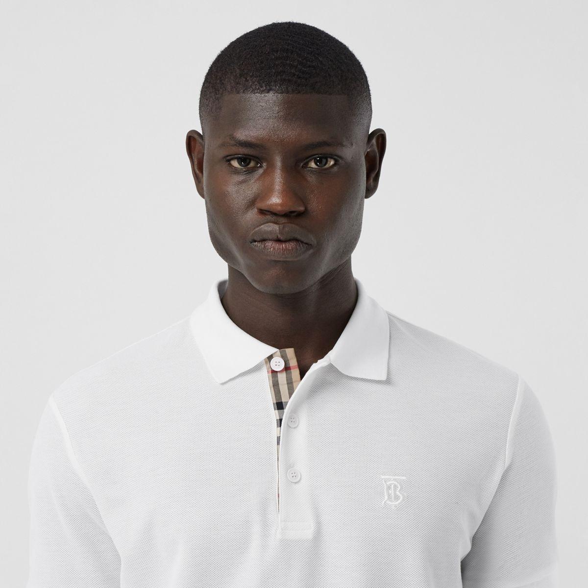 burberry eddie pique polo