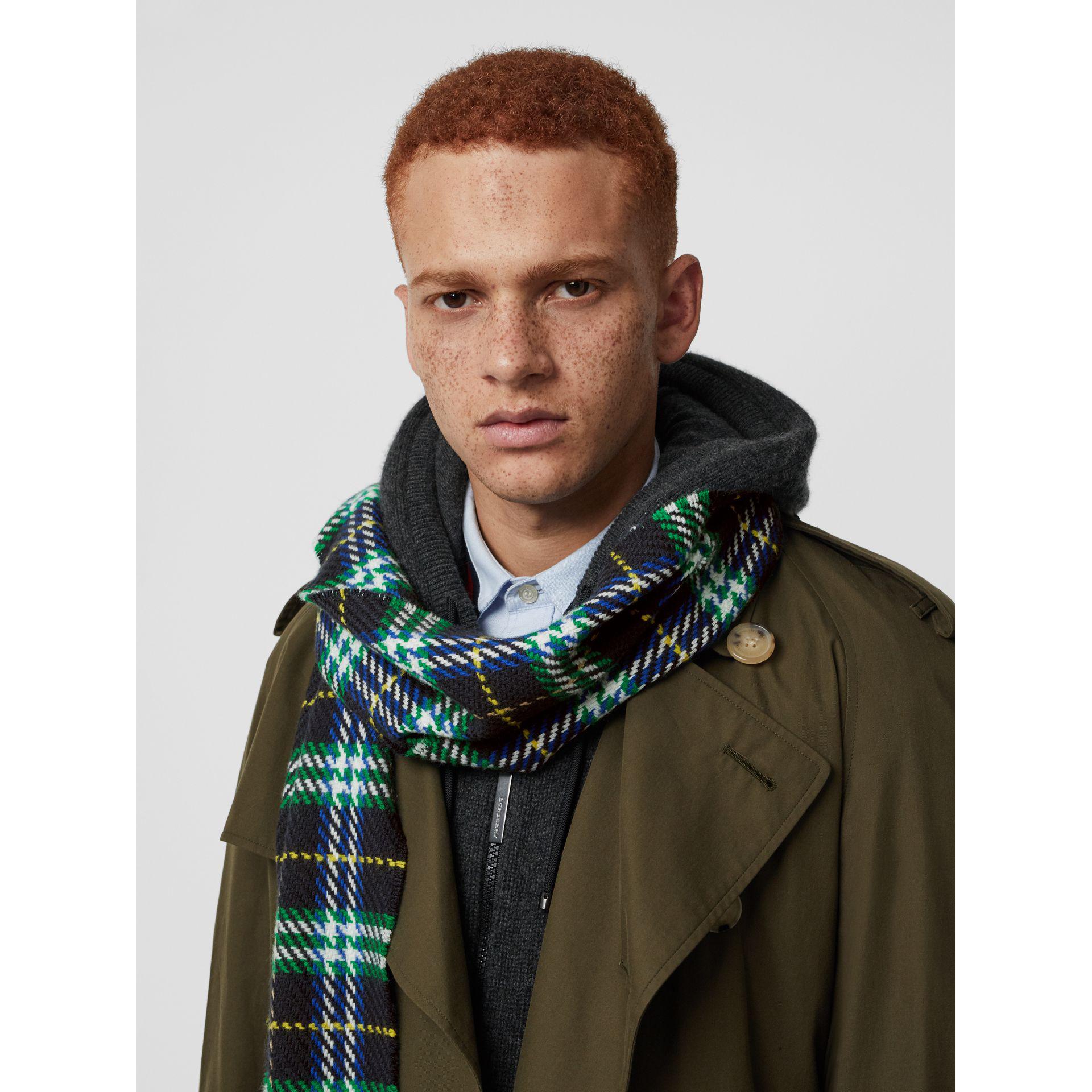 burberry merino wool scarf