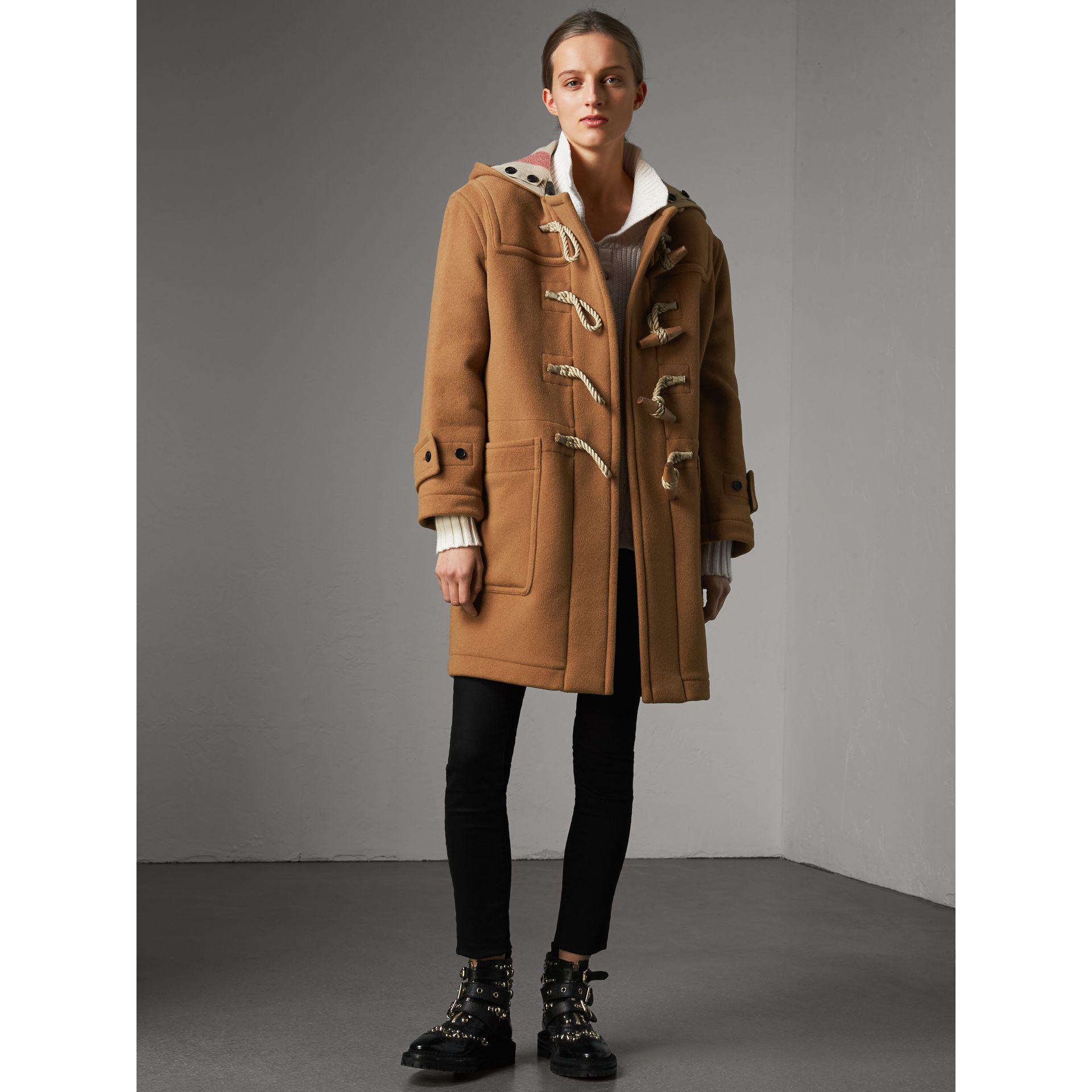 Burberry Wool The Greenwich Duffle Coat for Men - Lyst