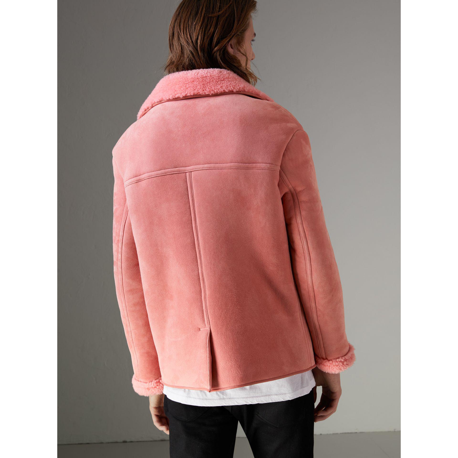 burberry jacket mens pink