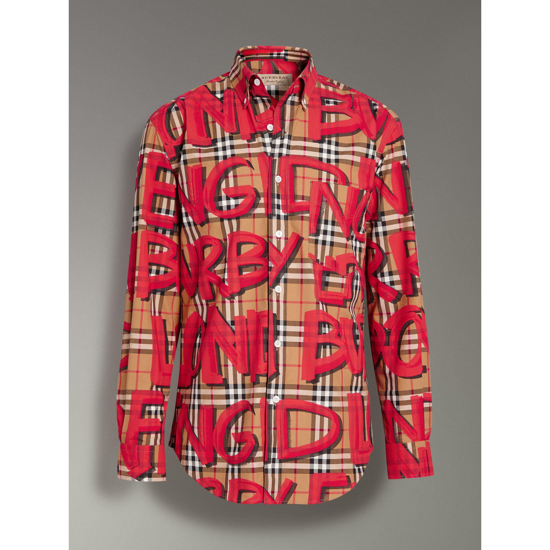 burberry red