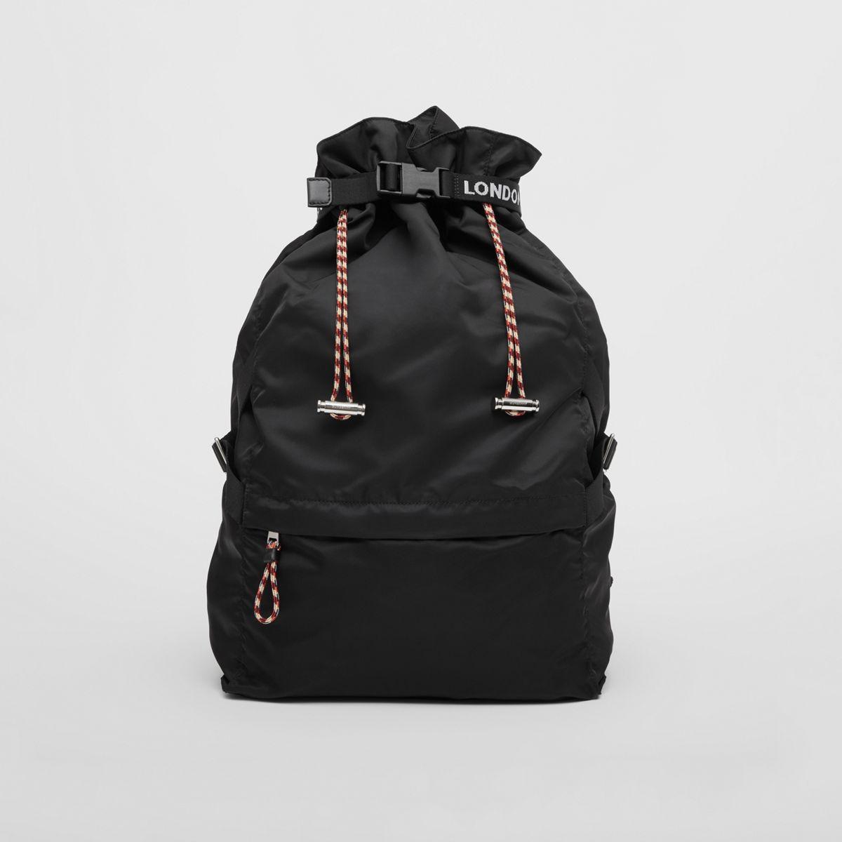 drawcord backpack