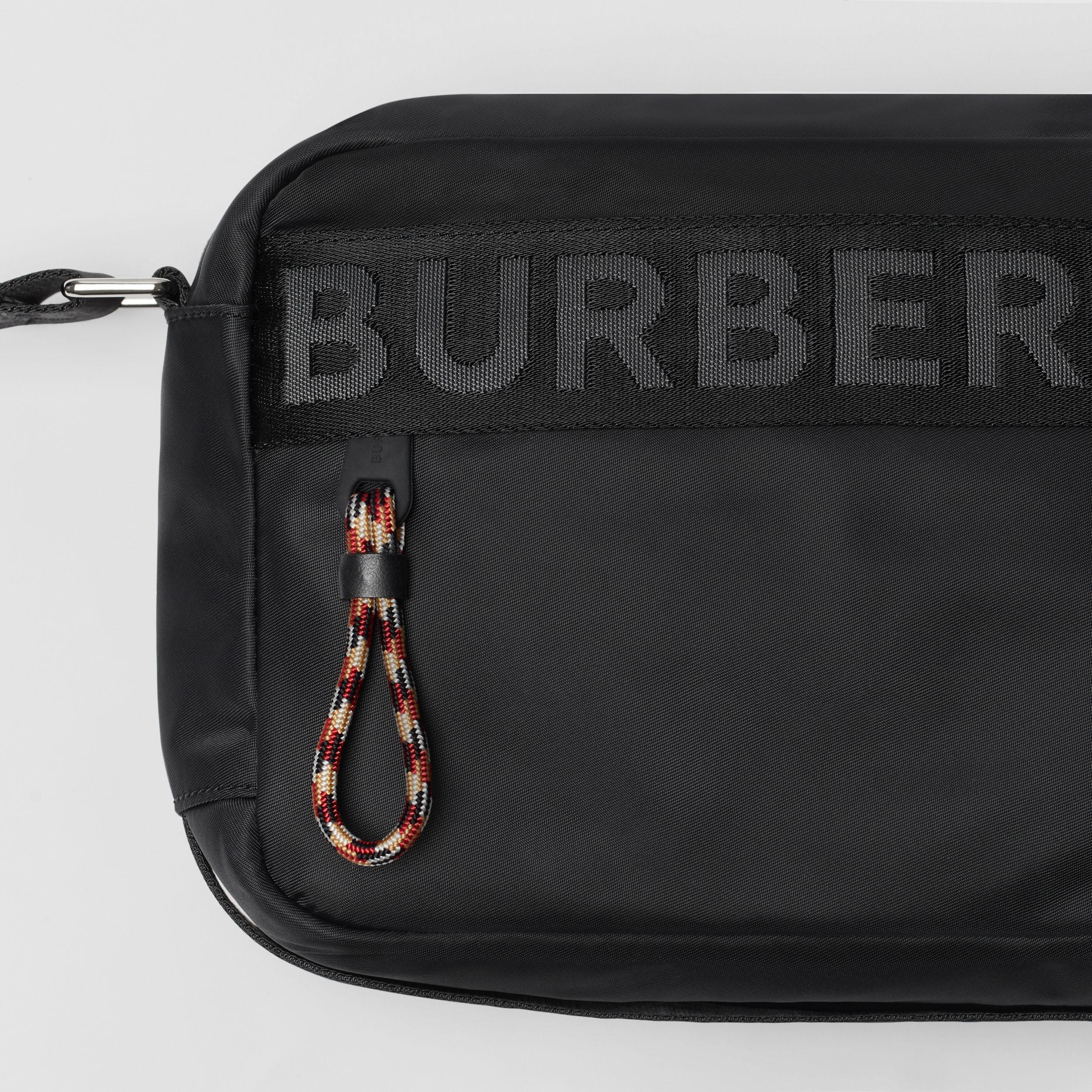 Burberry Logo Detail Nylon Crossbody Bag in Black for Men | Lyst Canada