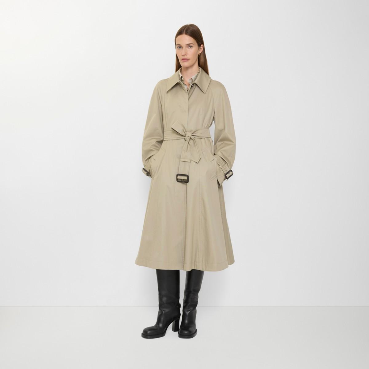 ジャケット・アウター amiur  back flare light trench coat Trench Coat | Banana Republic Canada