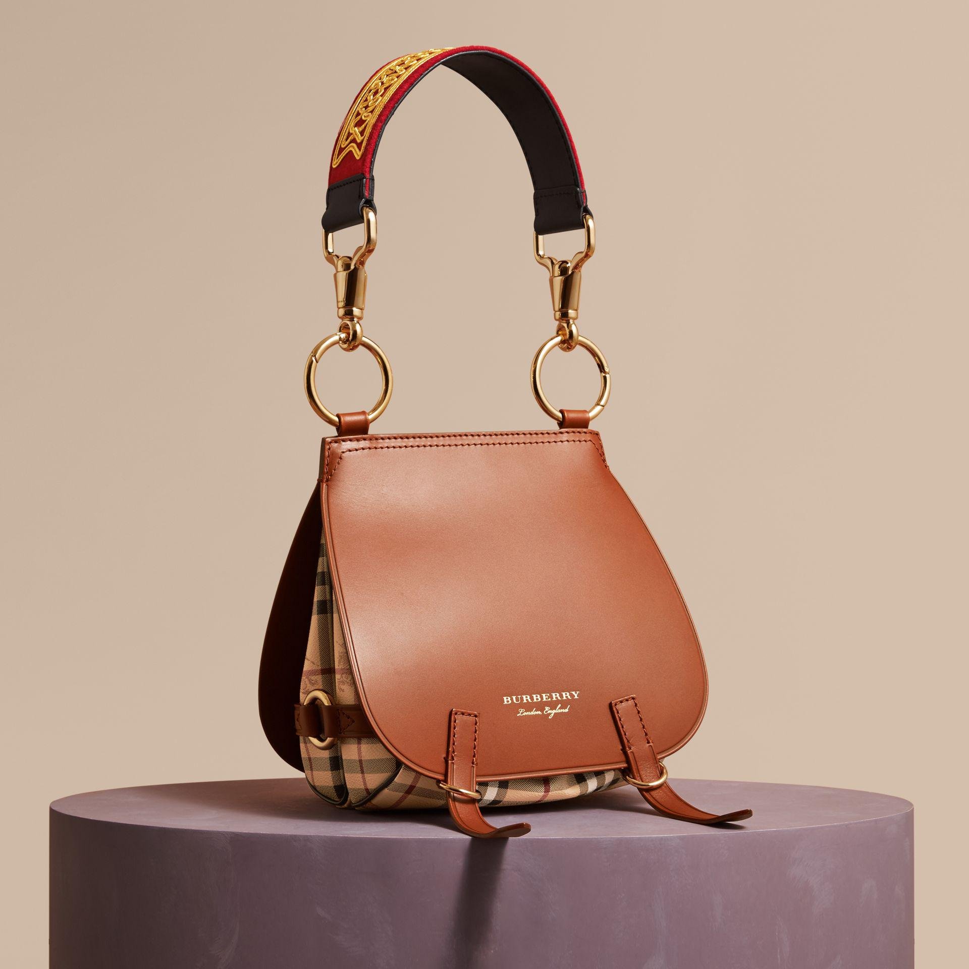 Burberry Bridle Saddle Bag - Neutrals Shoulder Bags, Handbags