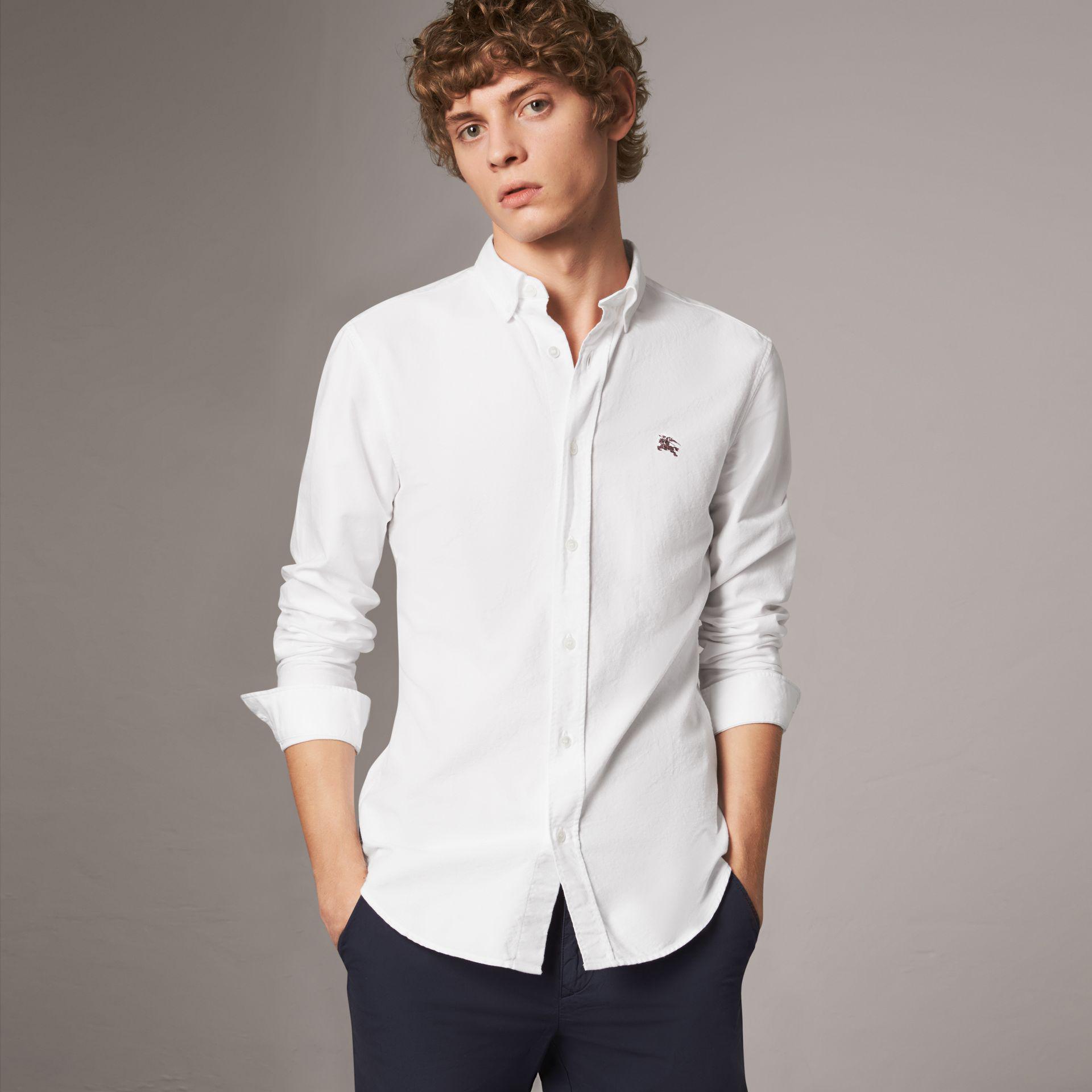 burberry mens oxford shirt