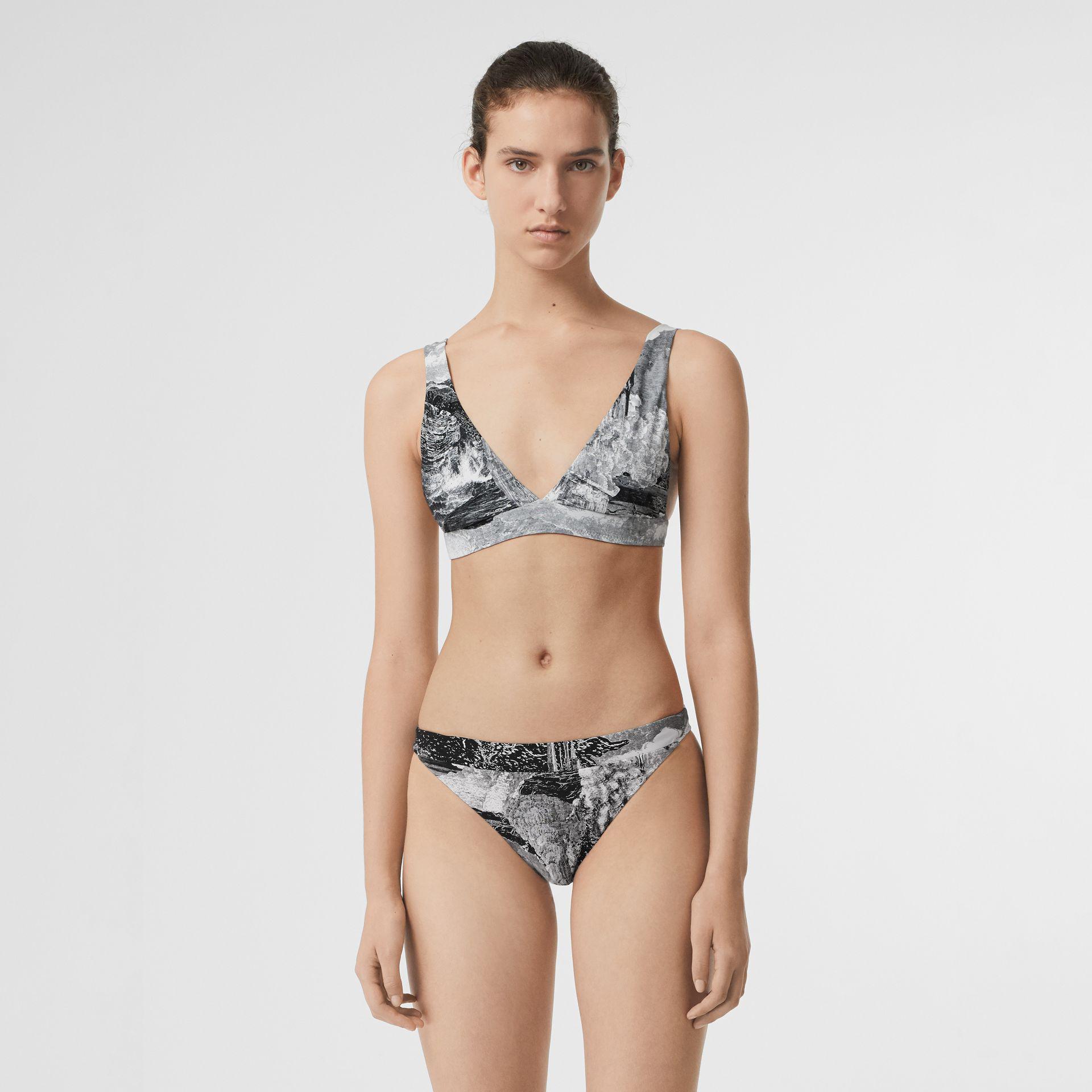burberry print bikini