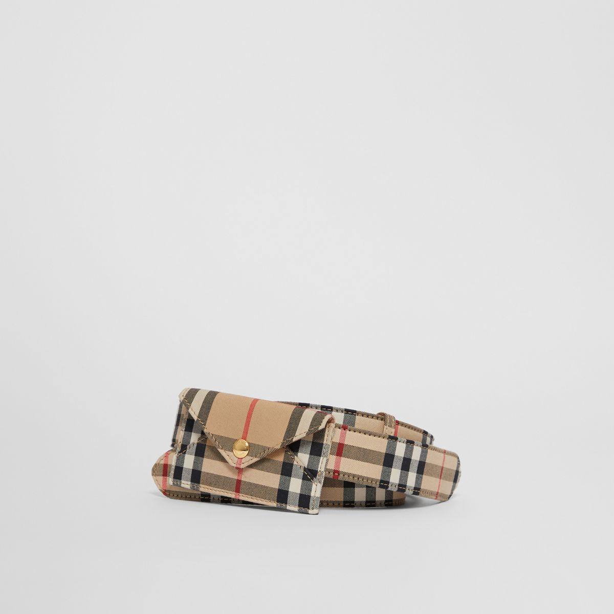 Burberry Envelope Detail Vintage Check 