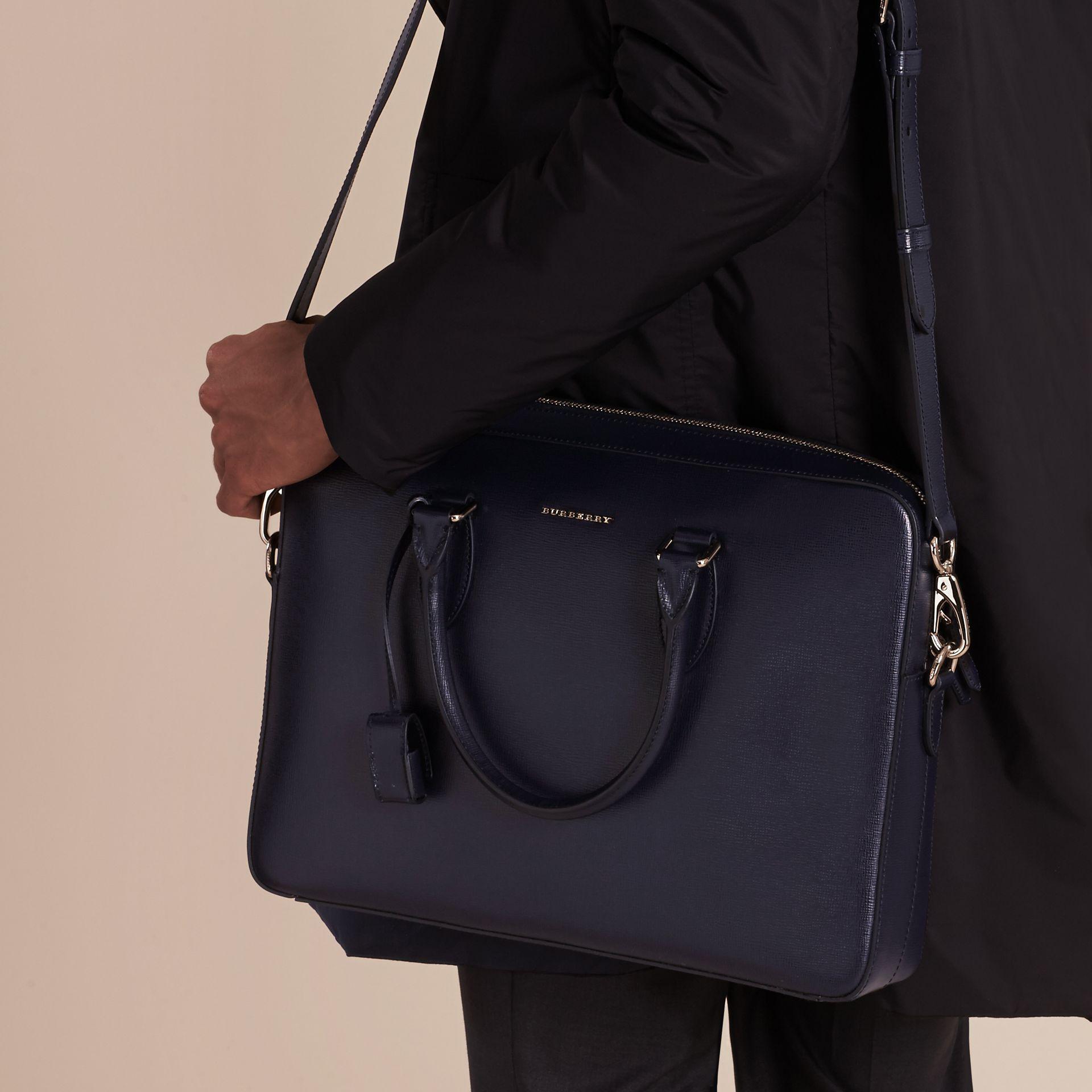 burberry london leather briefcase