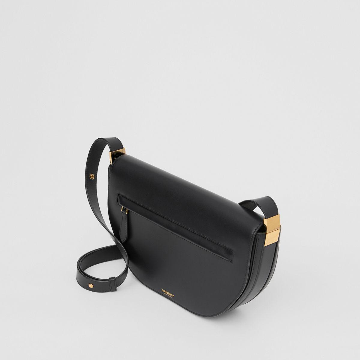 Burberry Medium Leather Olympia Bag in Black Lyst