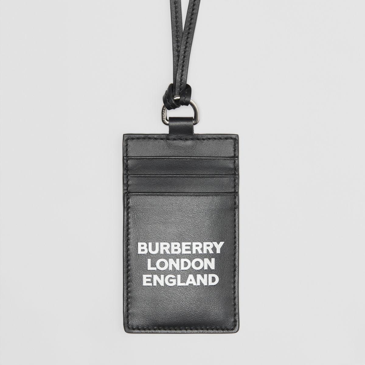 burberry lanyard card holder