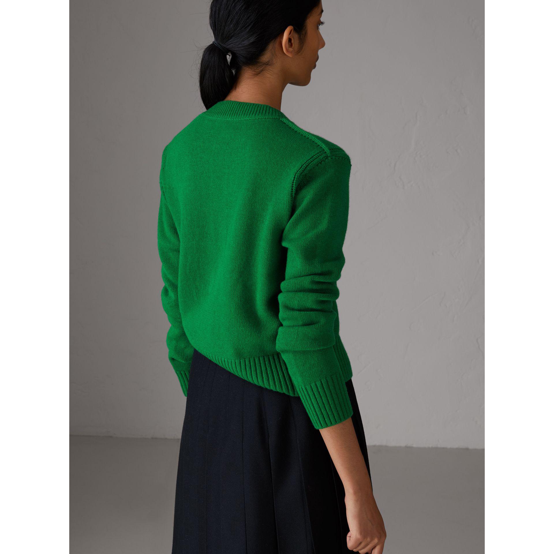 burberry green sweatshirt