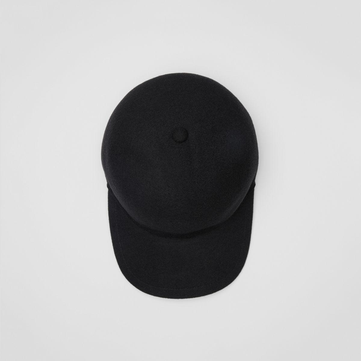 Burberry felted wool baseball cap Clearance