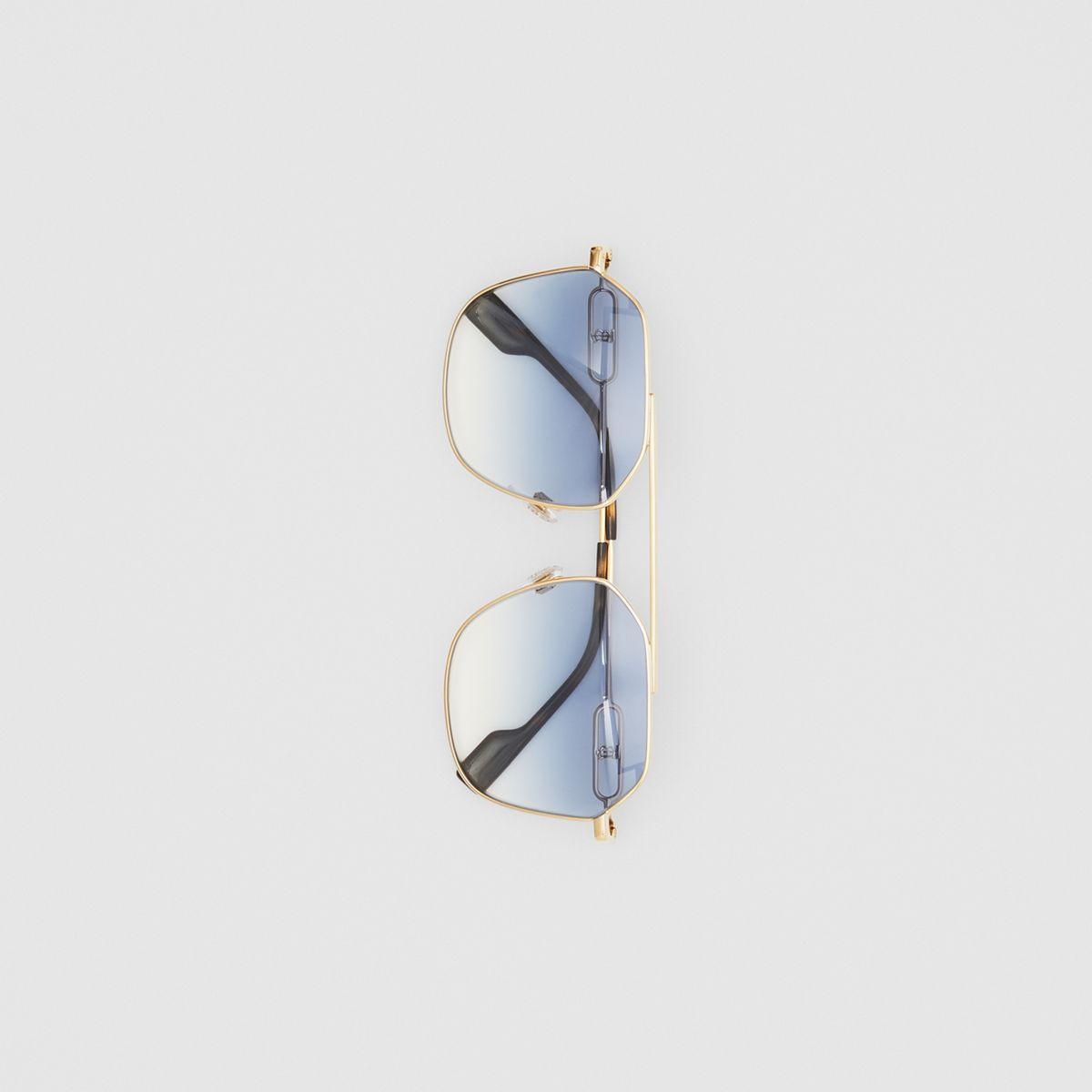 burberry geometric sunglasses