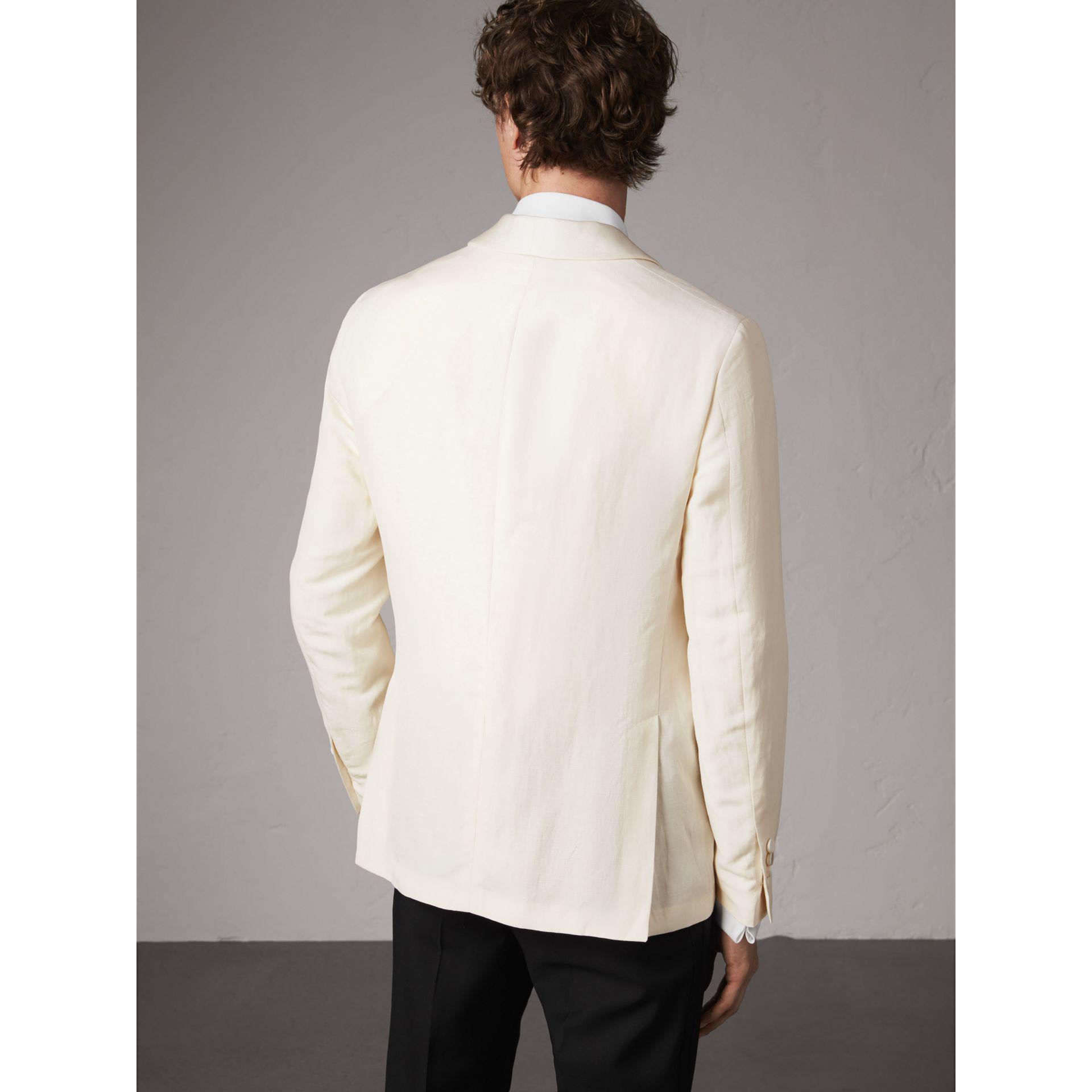white evening jacket