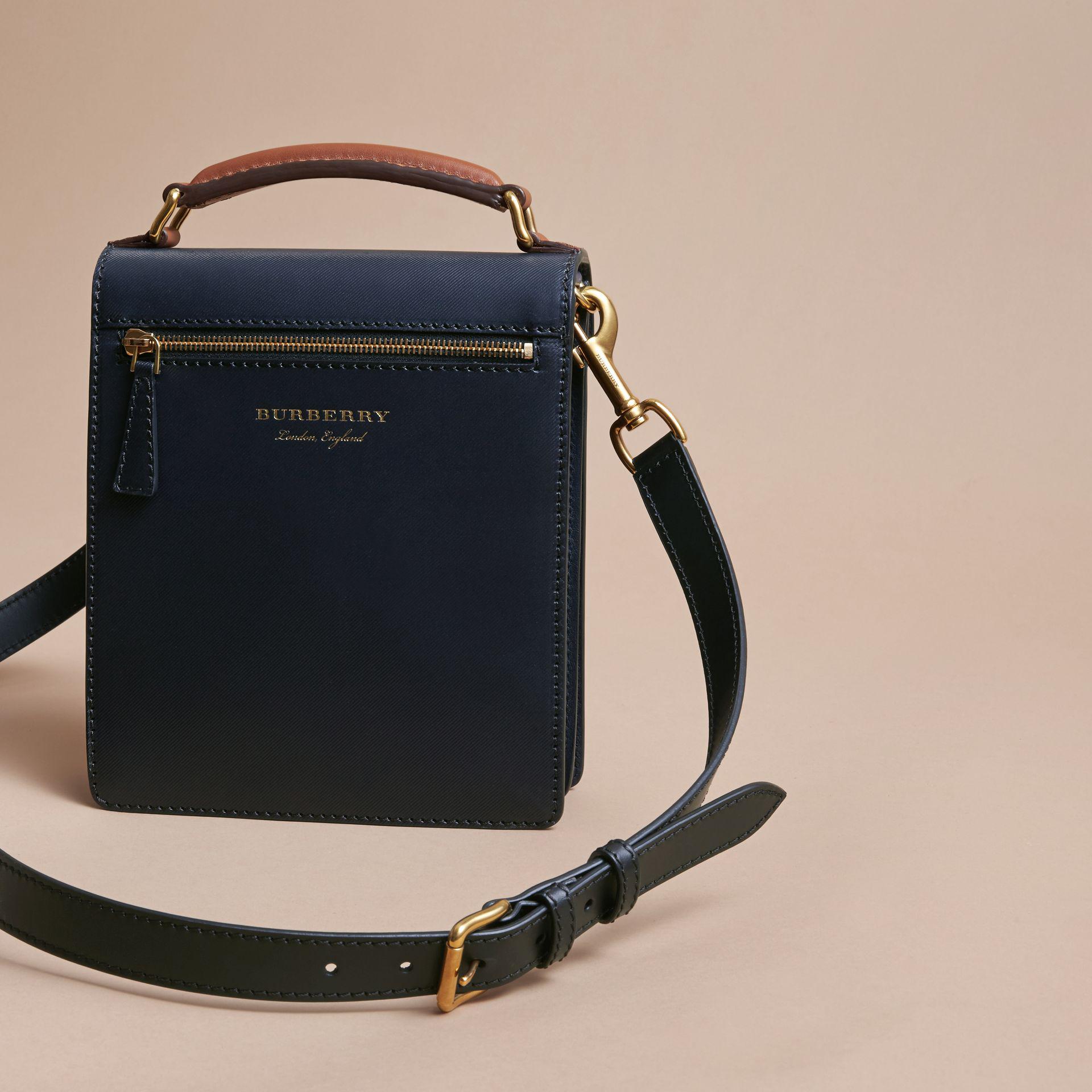 burberry small dk88 satchel black