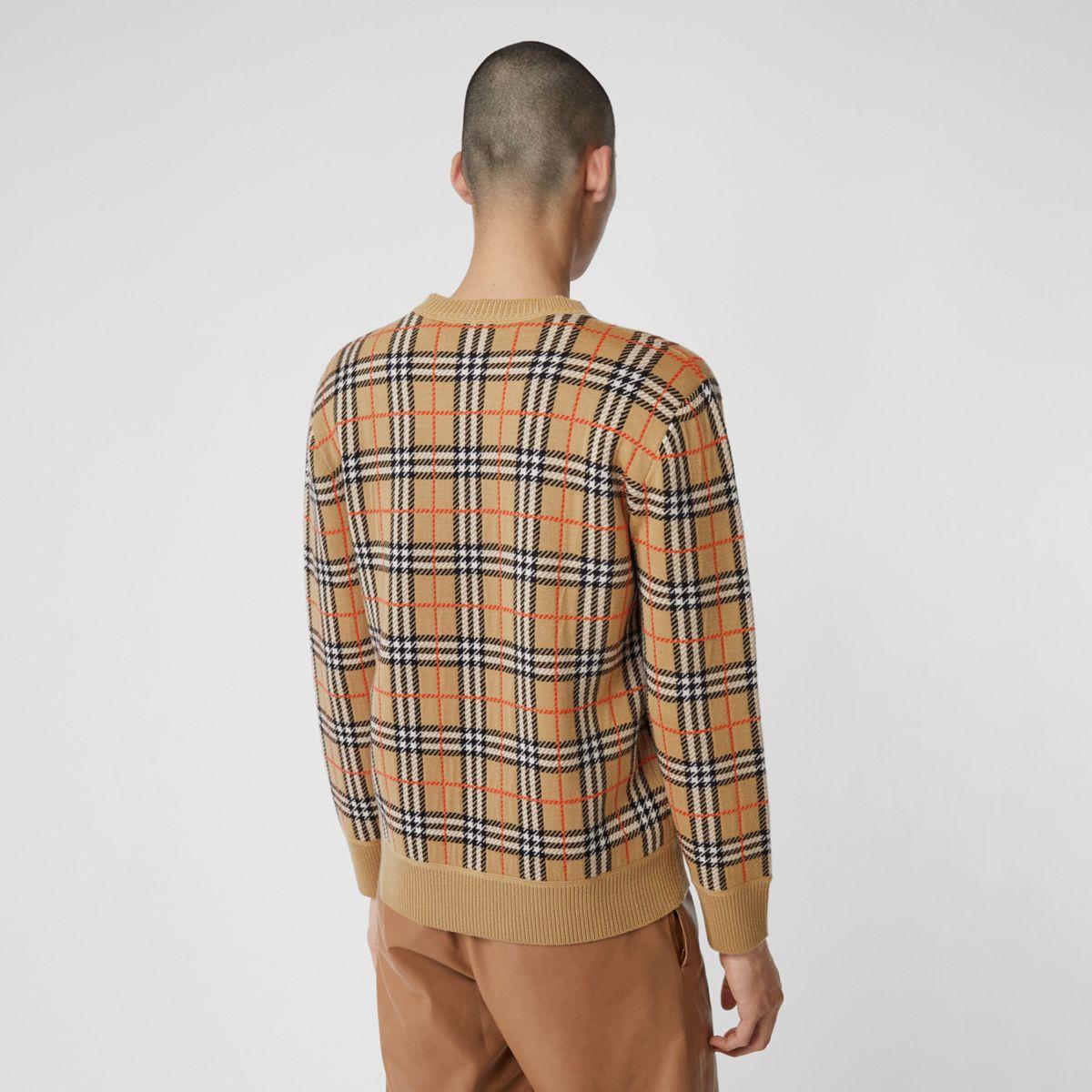 Burberry scribble sweater on sale