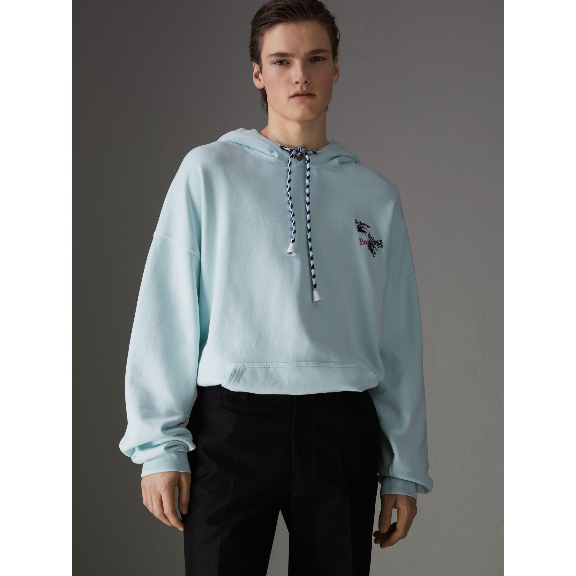 burberry equestrian logo hoodie