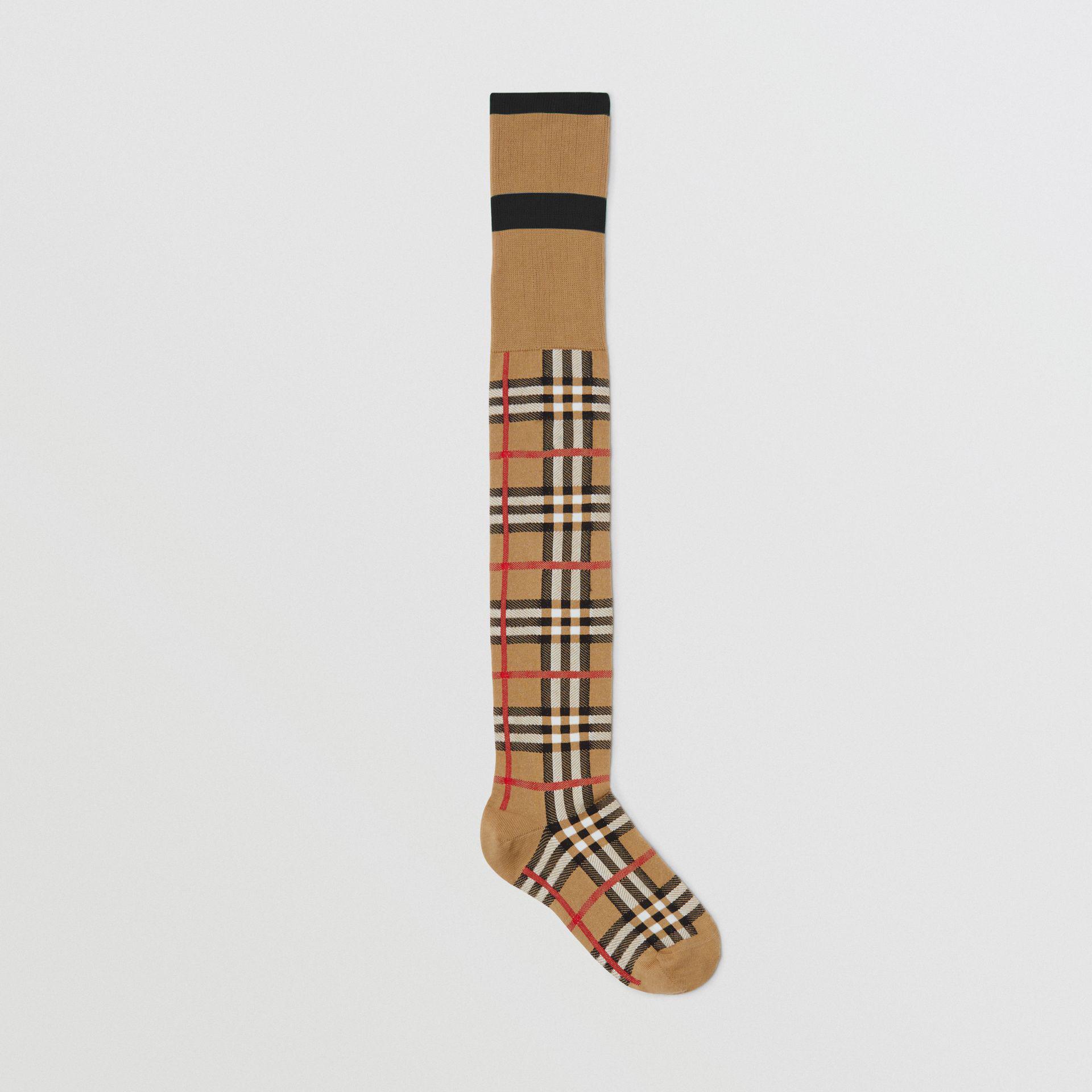 Burberry Vintage Check Jacquard Socks 