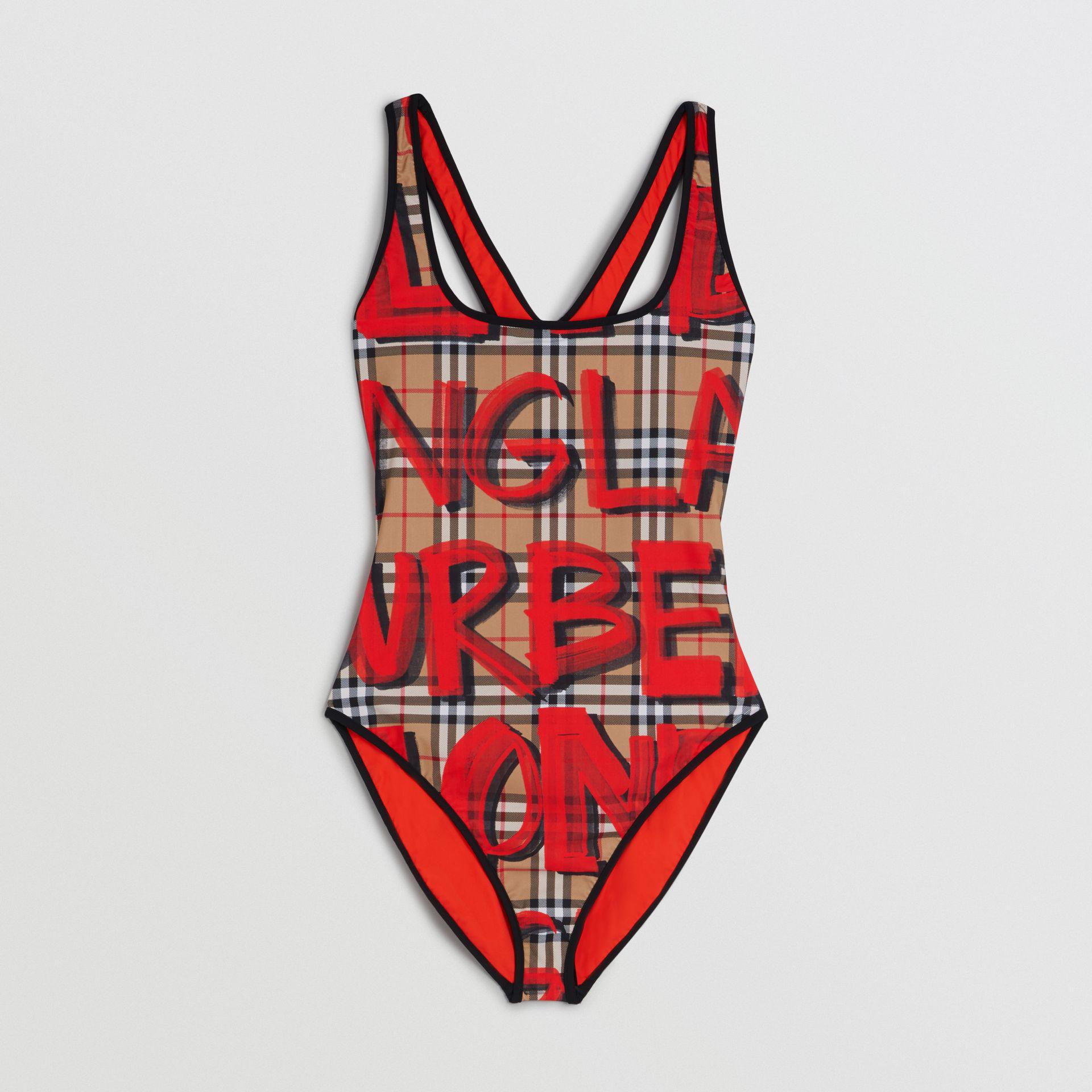 womens burberry bathing suit