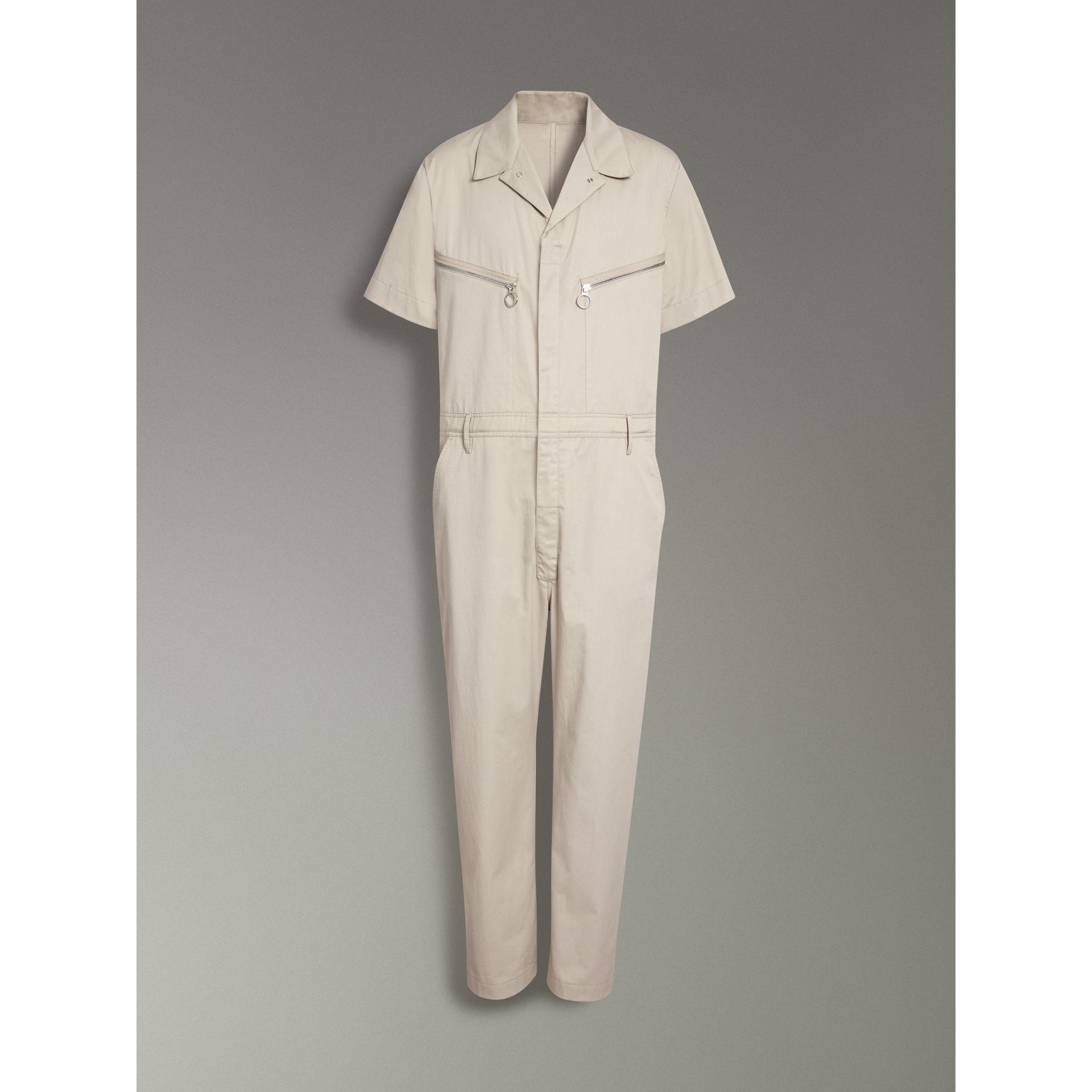 Burberry Short-sleeve Cotton Overalls for Men - Lyst