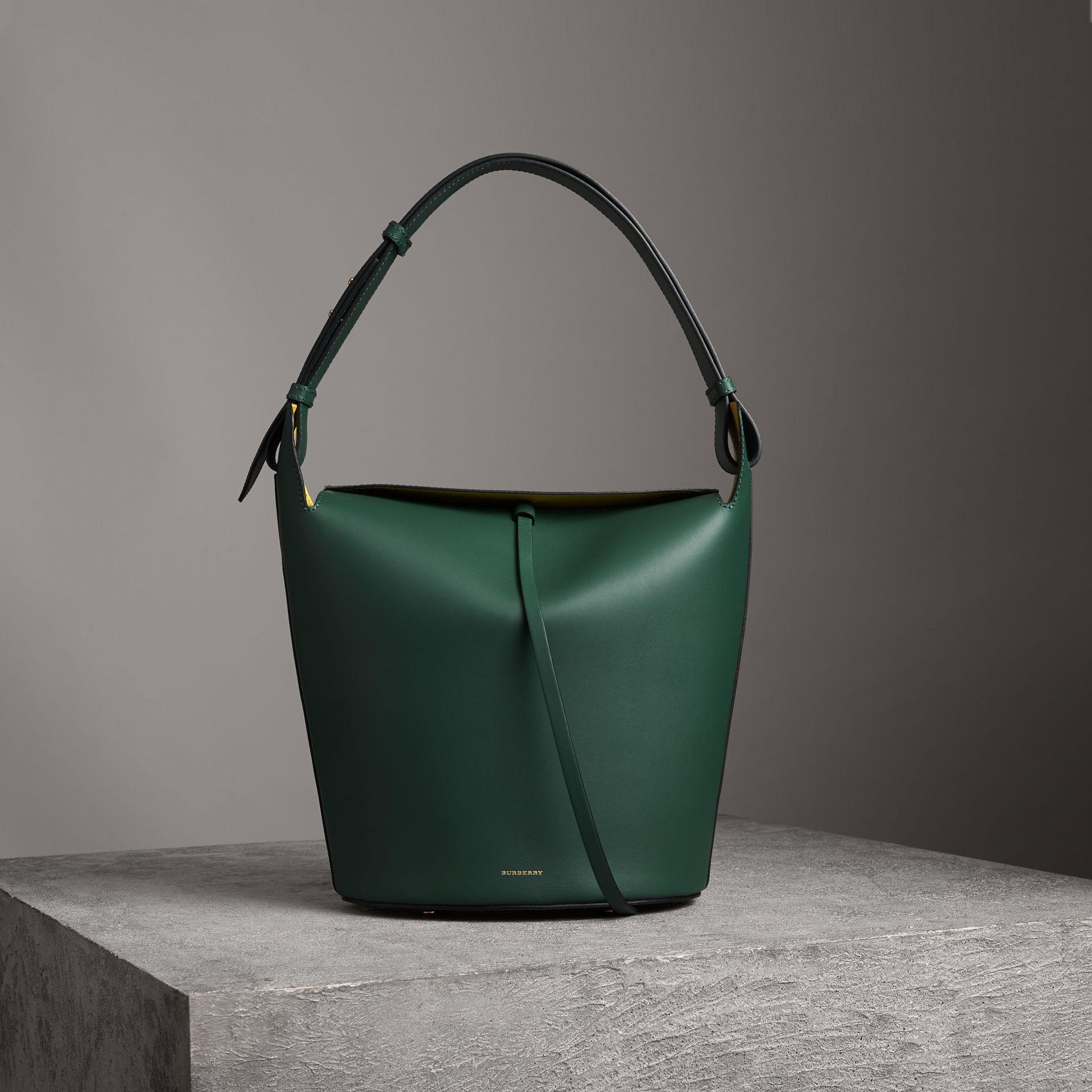 bucket bag green