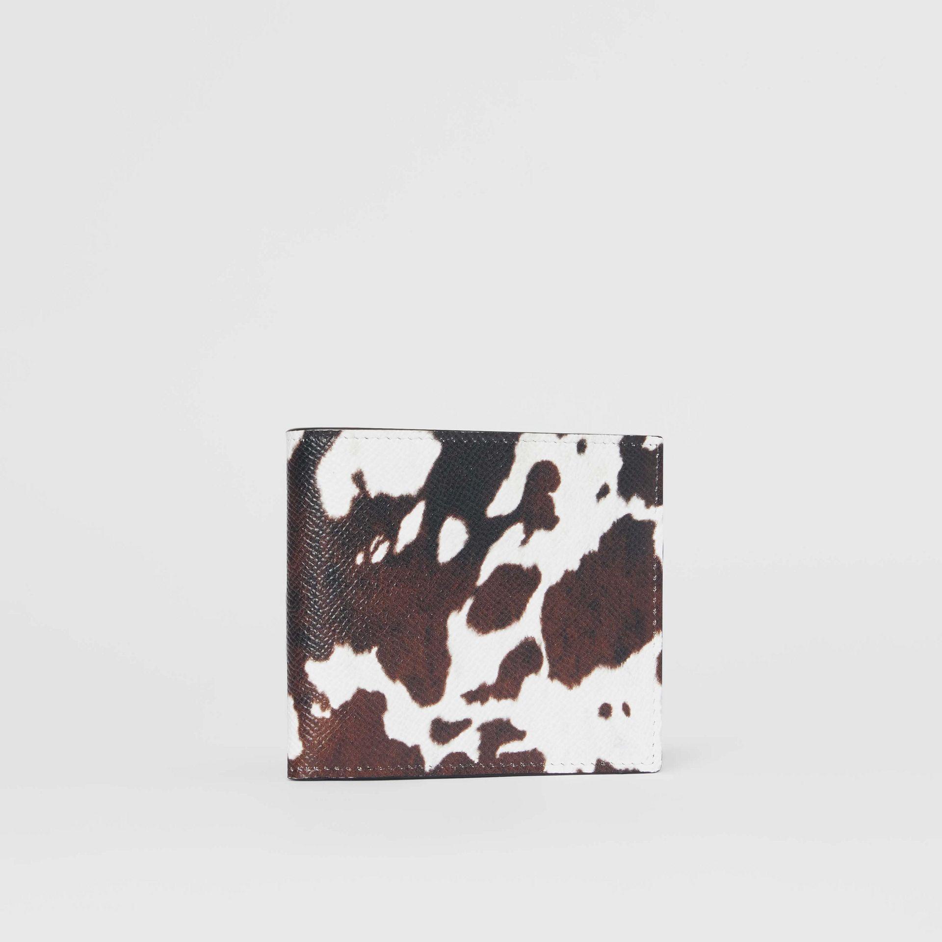 cow print wallet