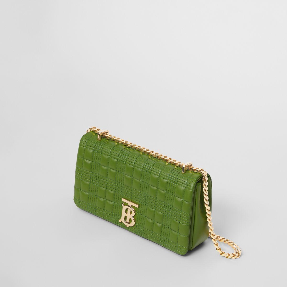 burberry green purse
