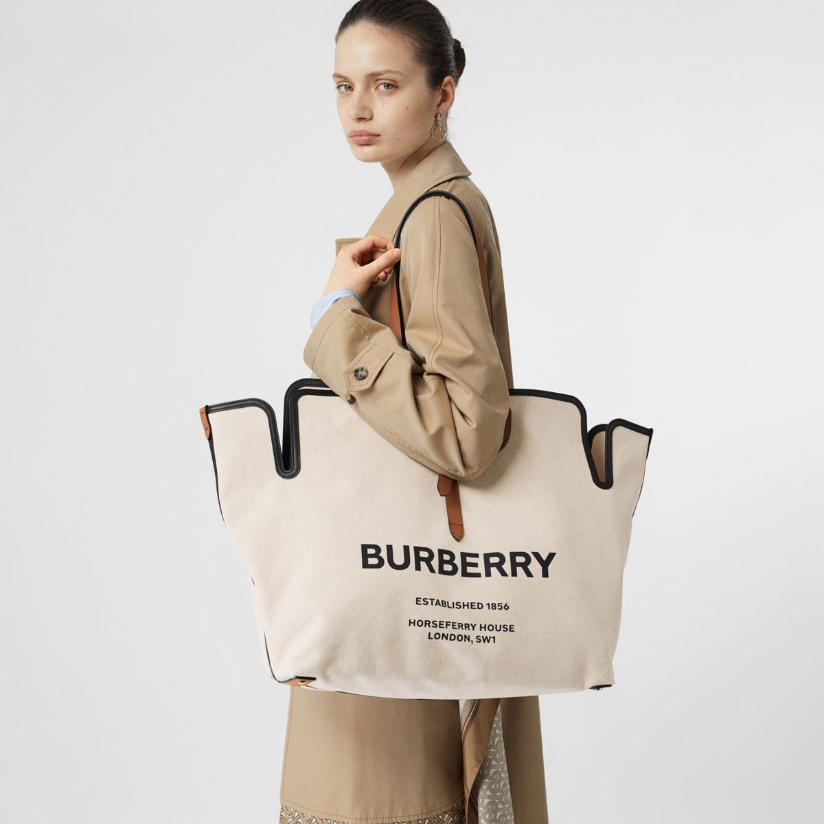 burberry canvas belt bag