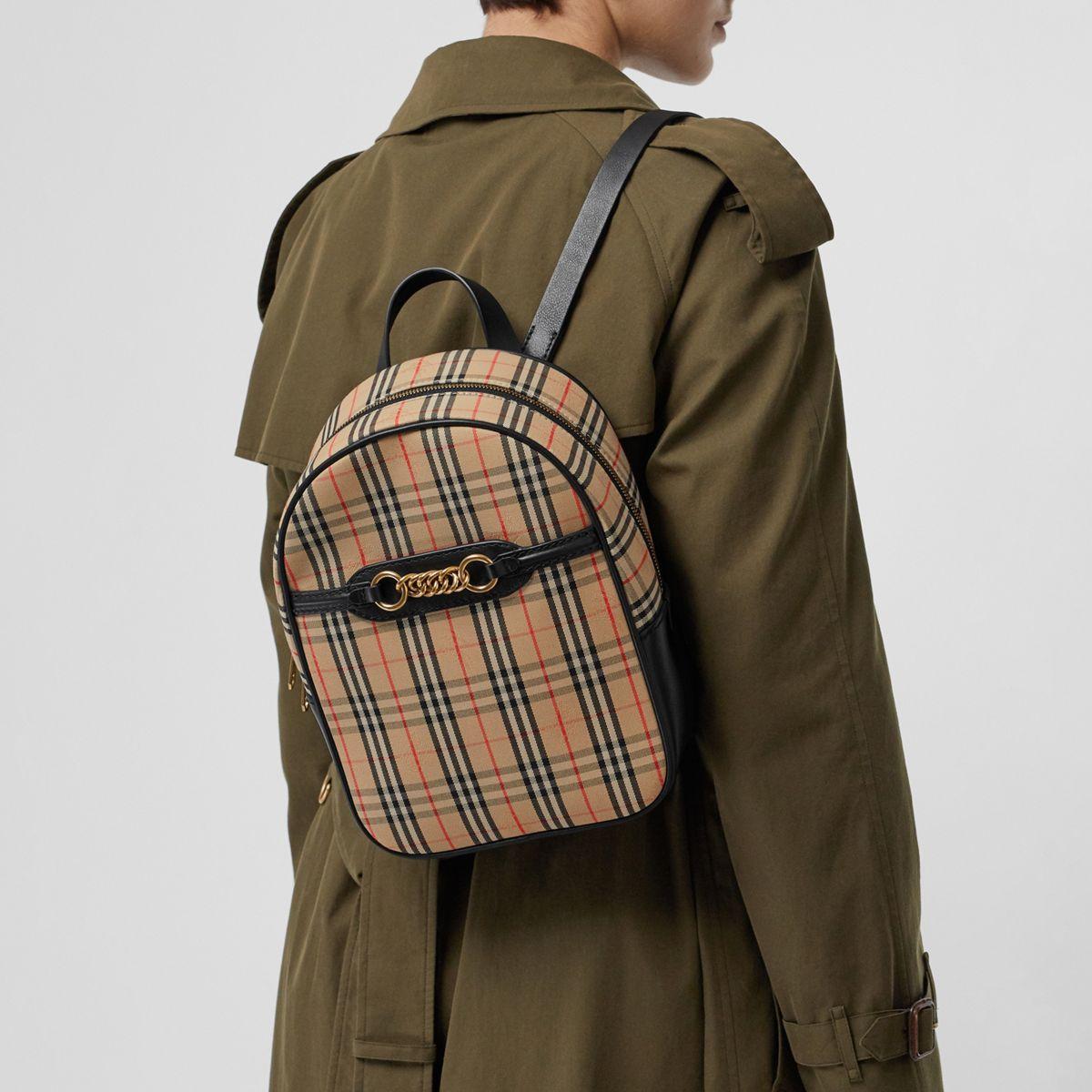 burberry 1983 check link backpack