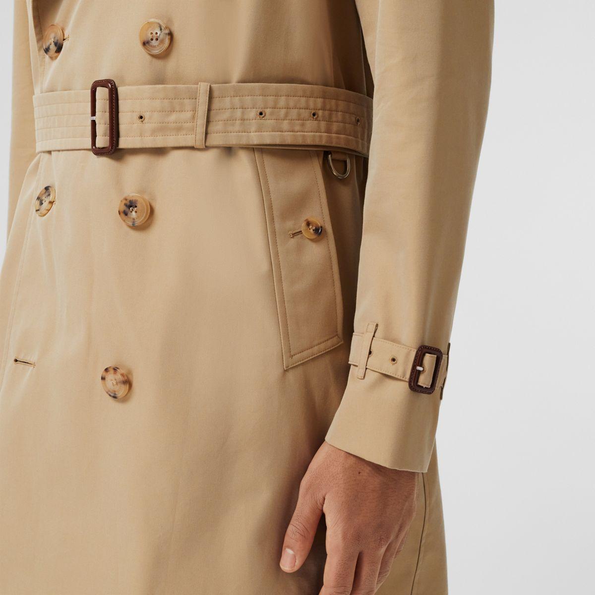 Burberry Cotton The Short Wimbledon Trench Coat in Honey (Natural) for Men  - Save 62% | Lyst