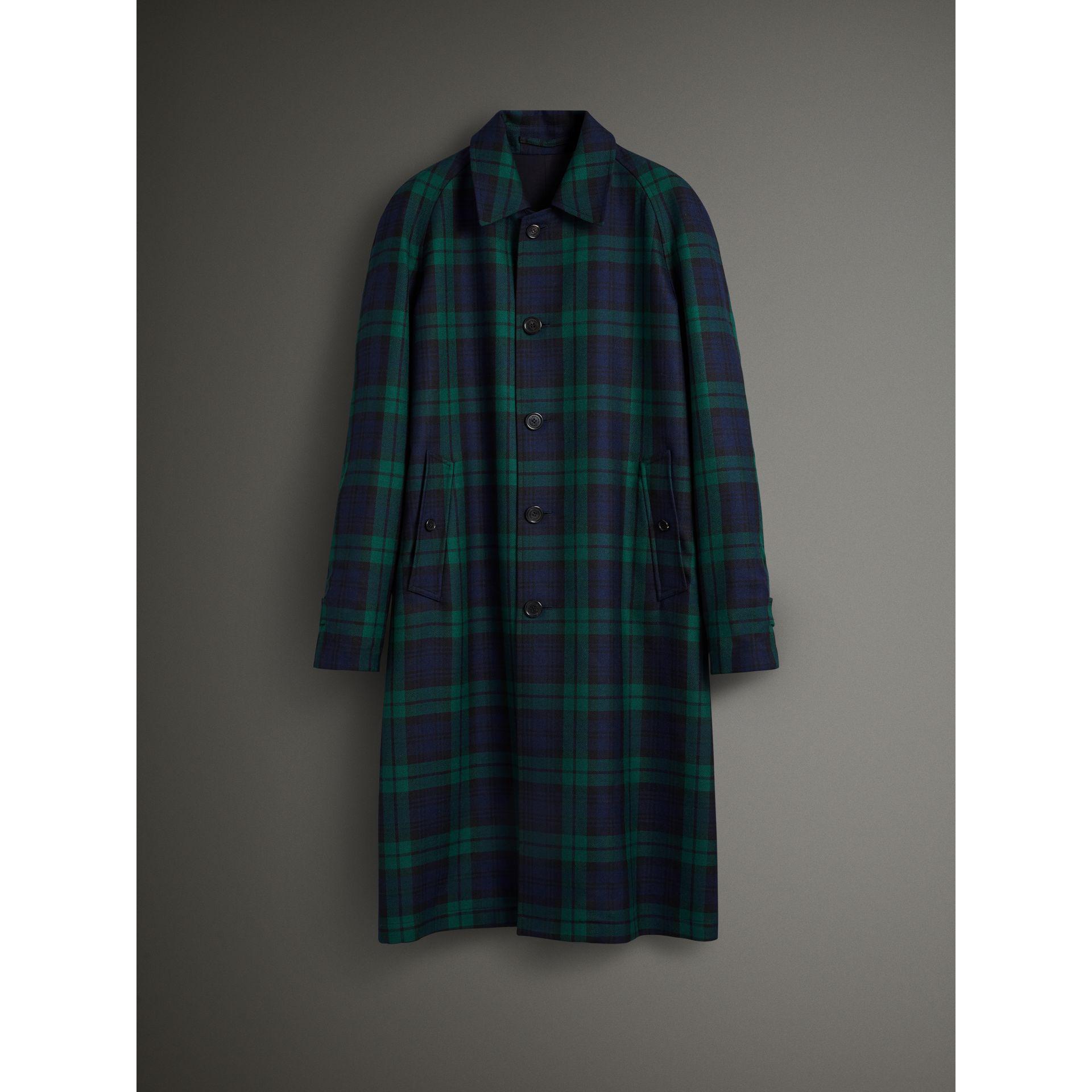 Burberry black watch tartan coat 2025