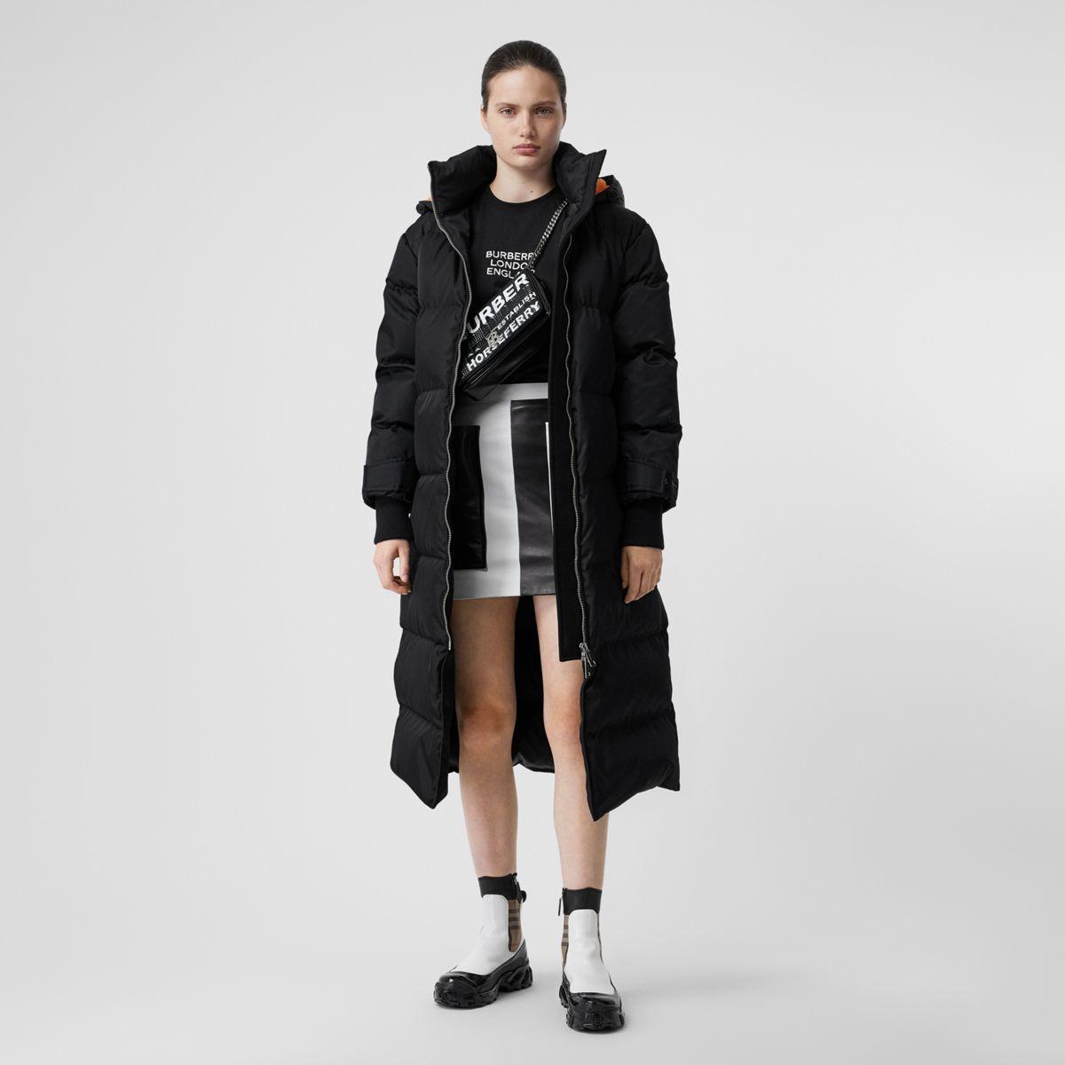 burberry longline puffer