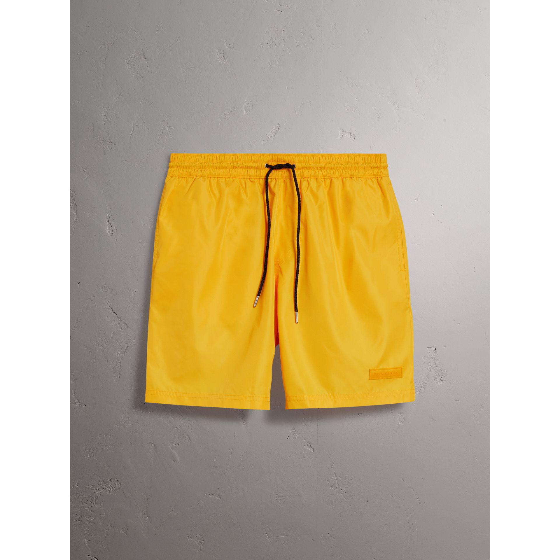 yellow swim shorts