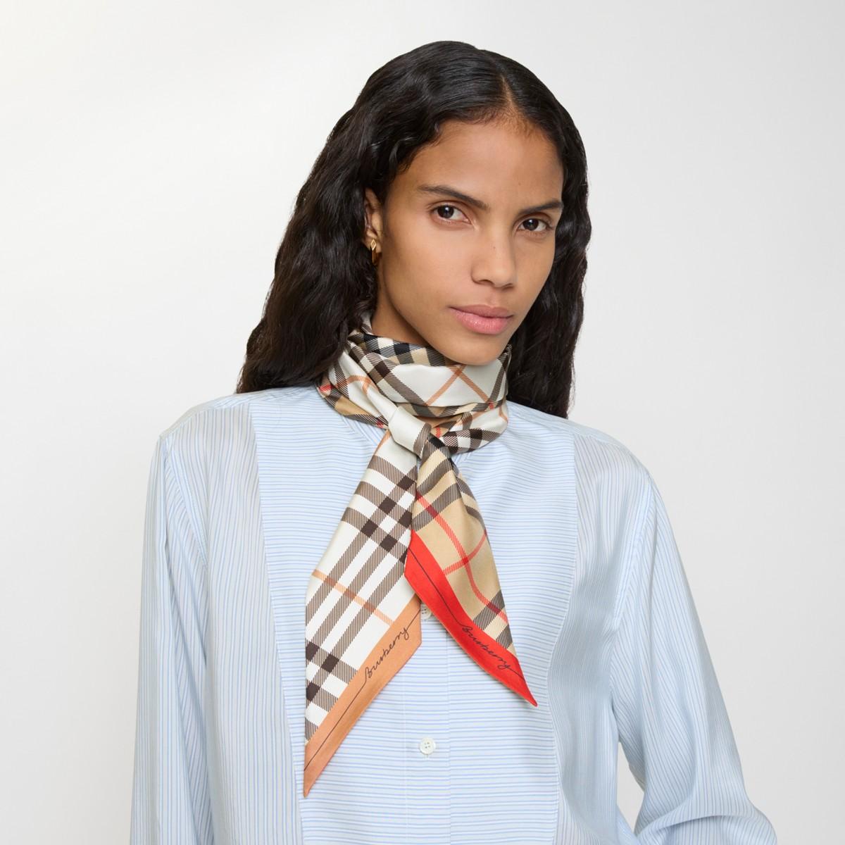 Designer Burberry Skinny Scarves for Women Up to 18% off Lyst