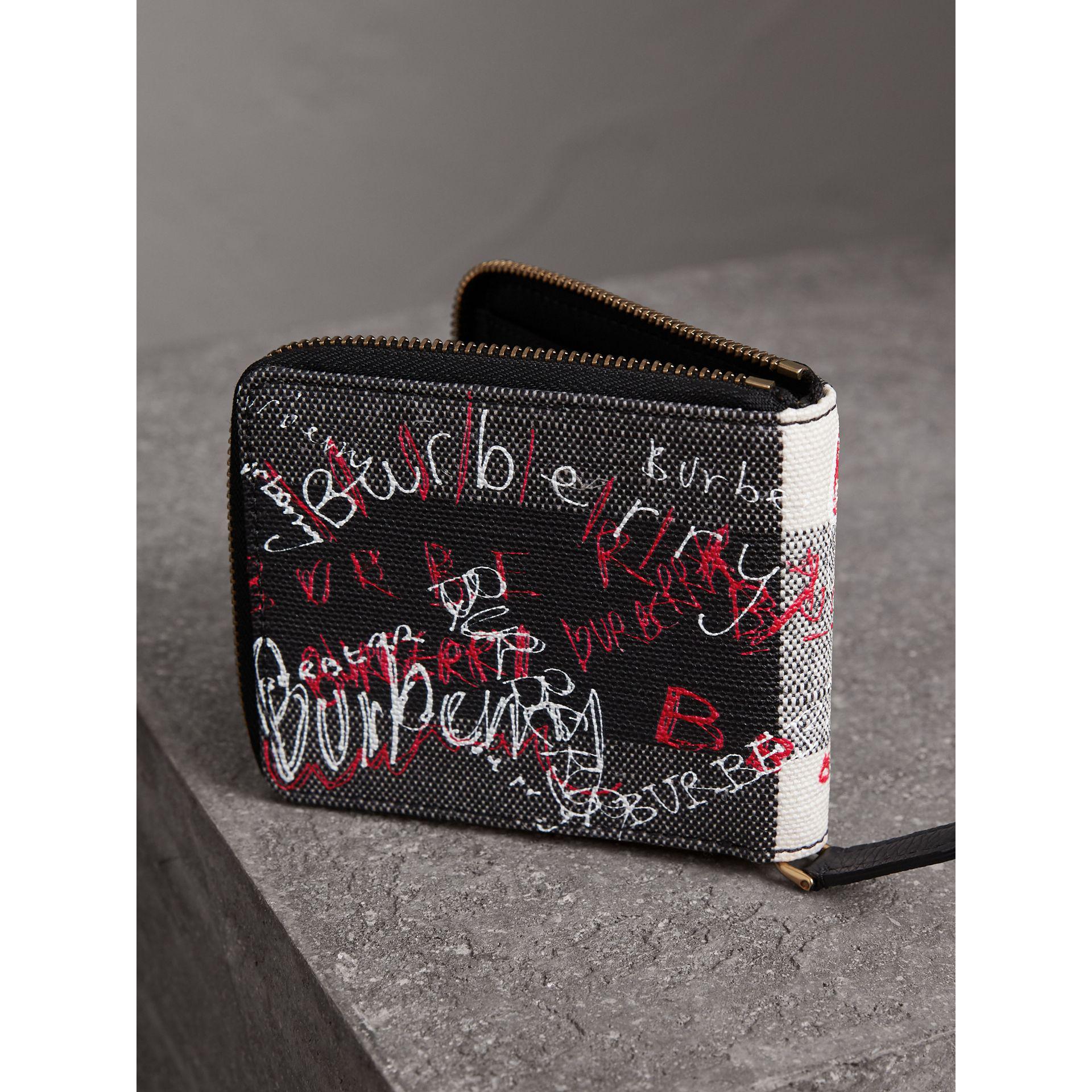 burberry doodle wallet