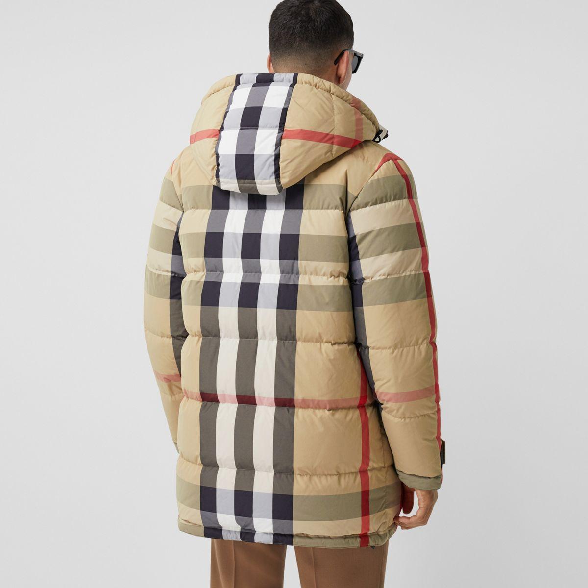 burberry reversible recycled nylon puffer jacket