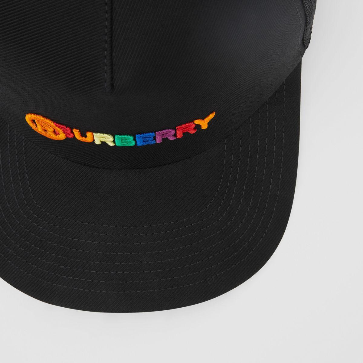 burberry rainbow cap