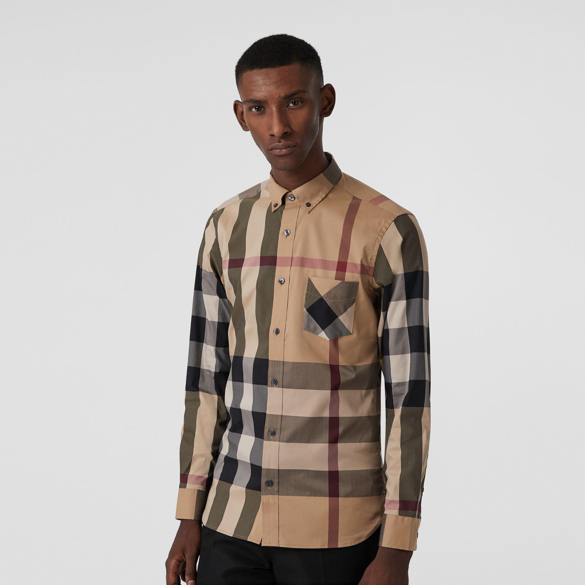 burberry button down