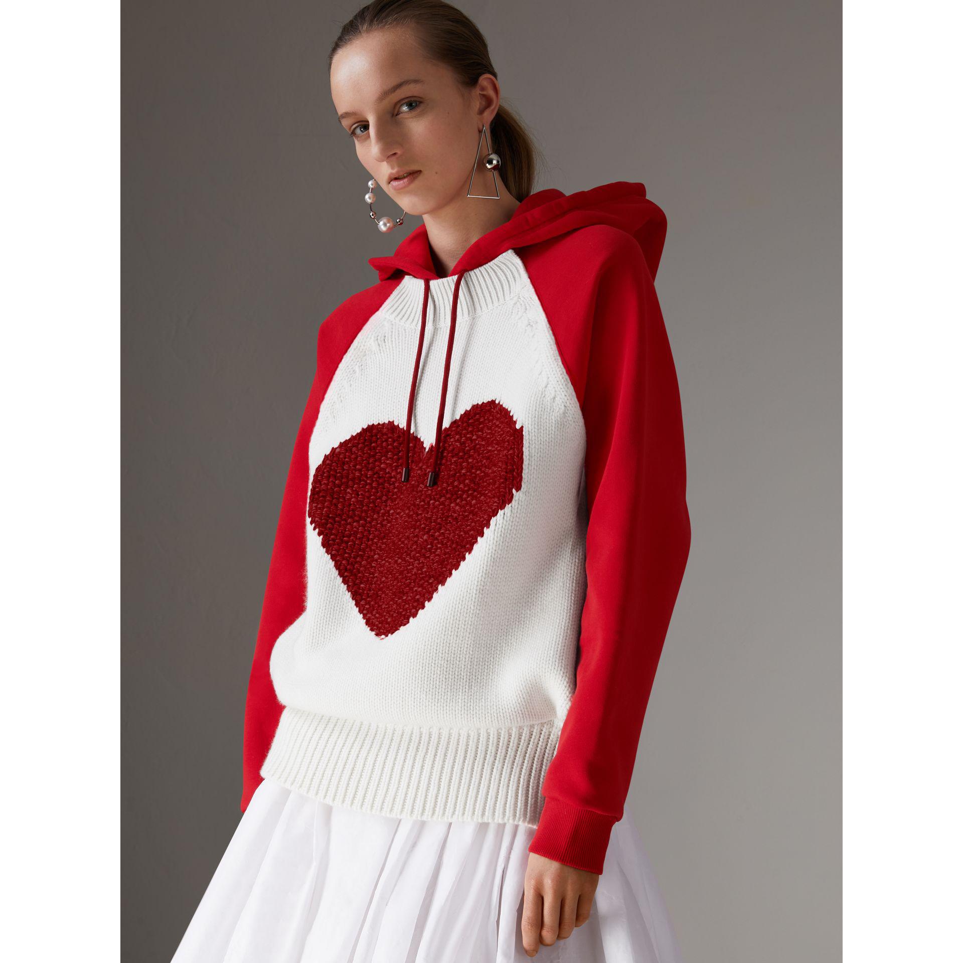 burberry heart hoodie