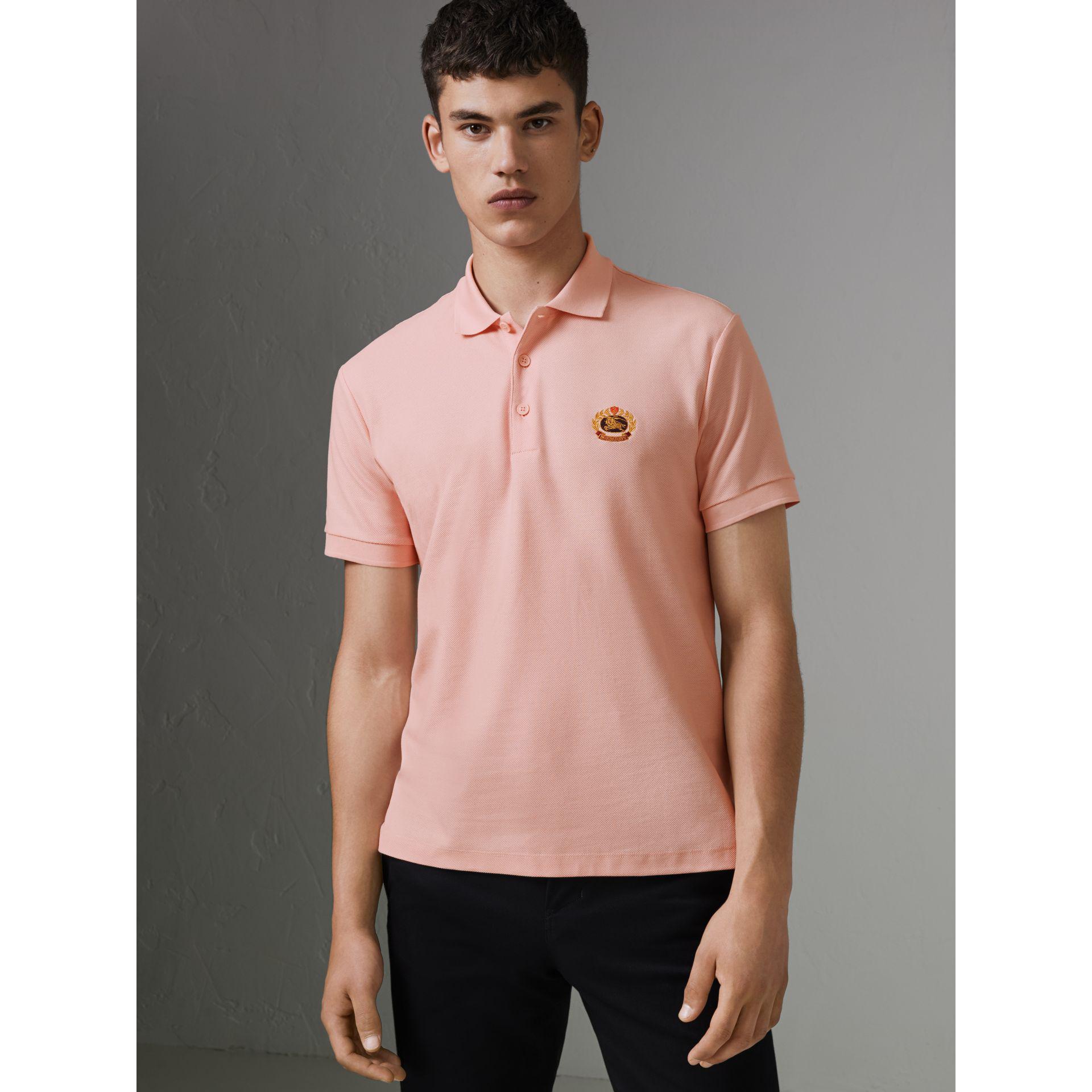 burberry pink polo