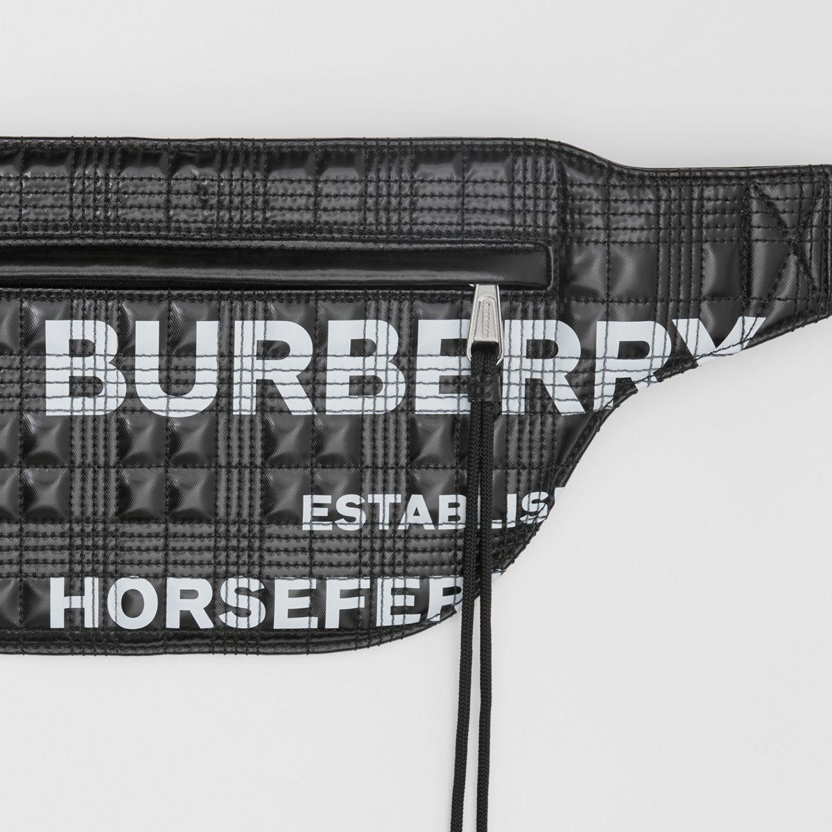 Burberry Bum Bag Horseferry Print Coated Canvas Medium at 1stDibs