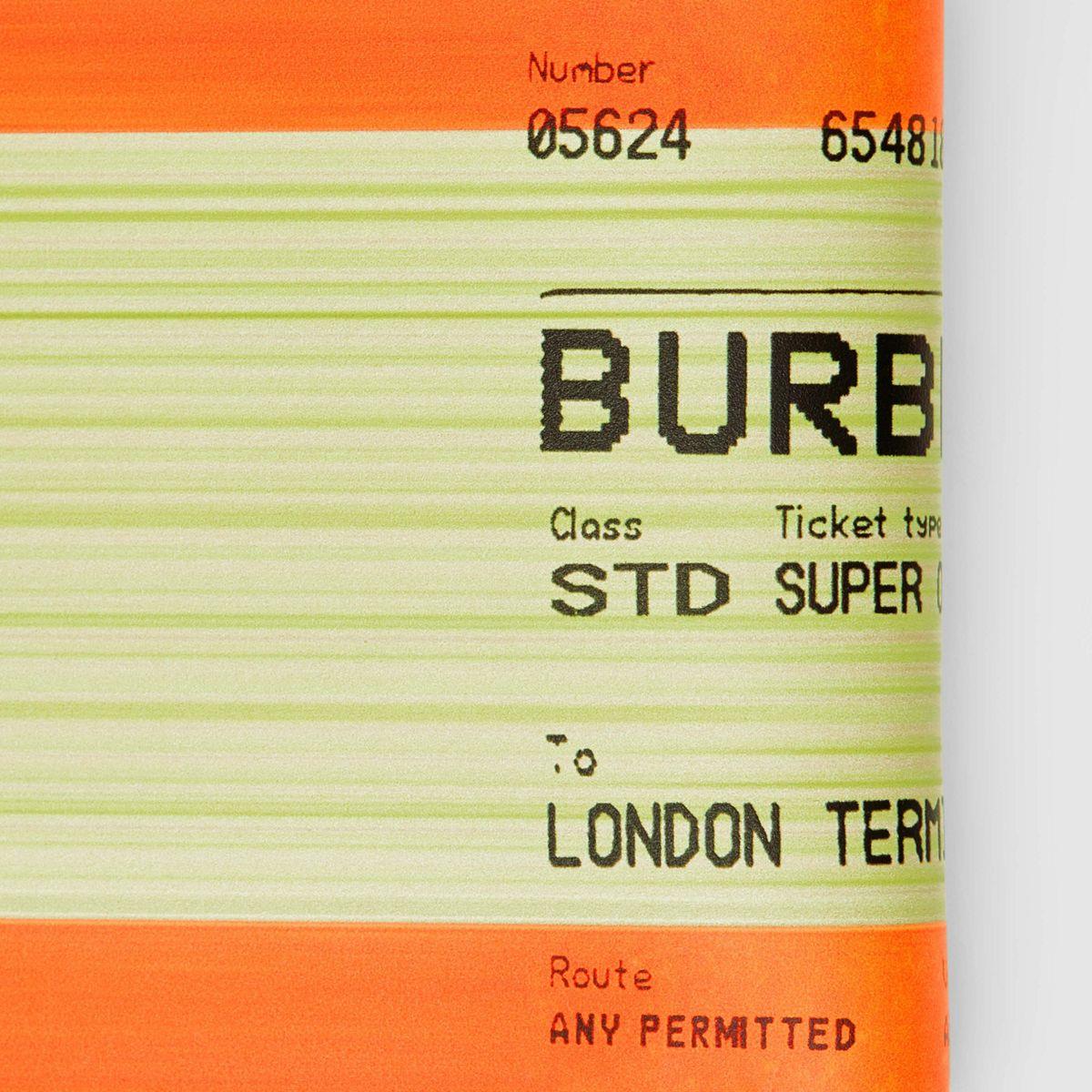 burberry train ticket wallet