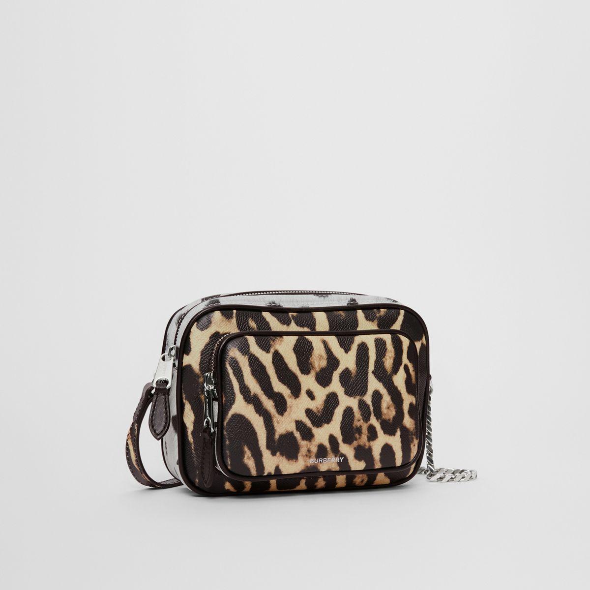 burberry leopard bag