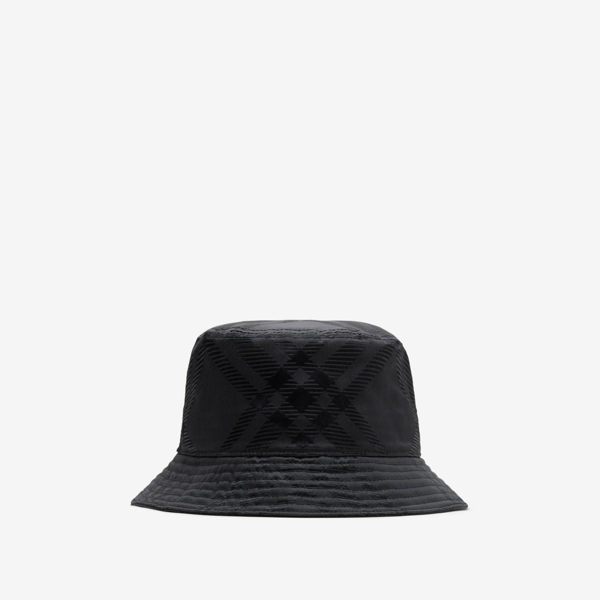 Reversible Hat Burberry Black Bucket Hat Burberry Check 