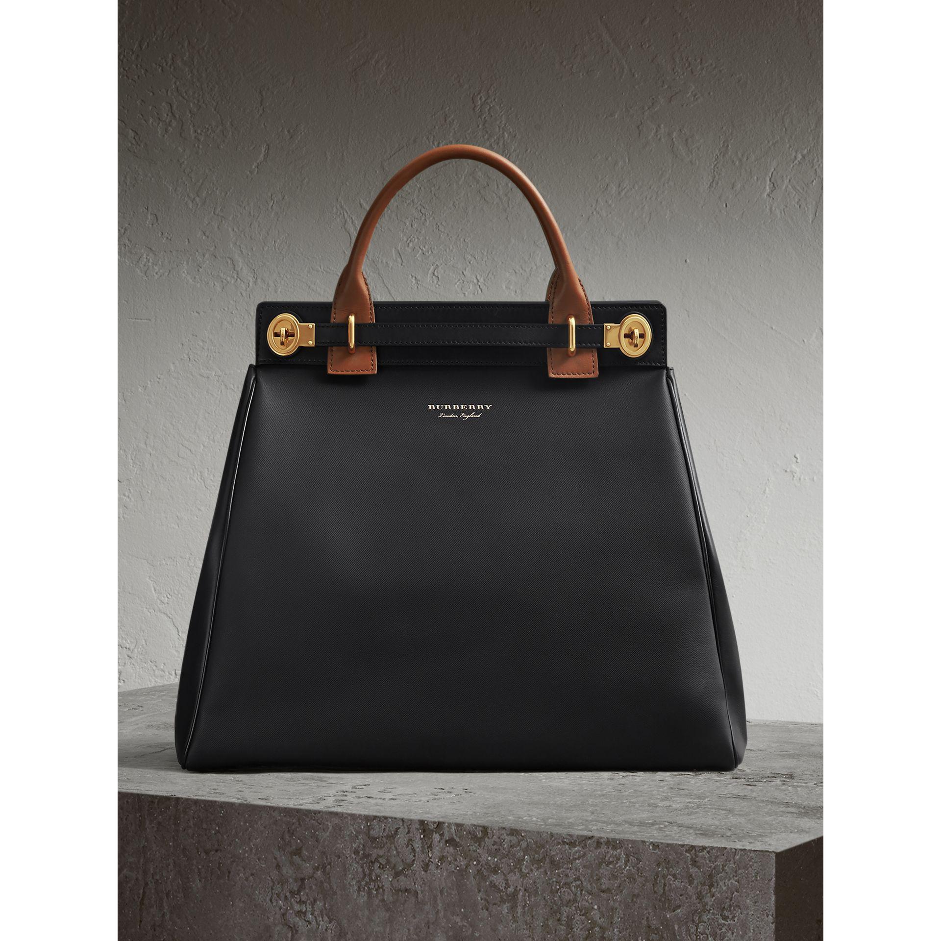 Burberry The Dk88 Luggage Bag Black Lyst