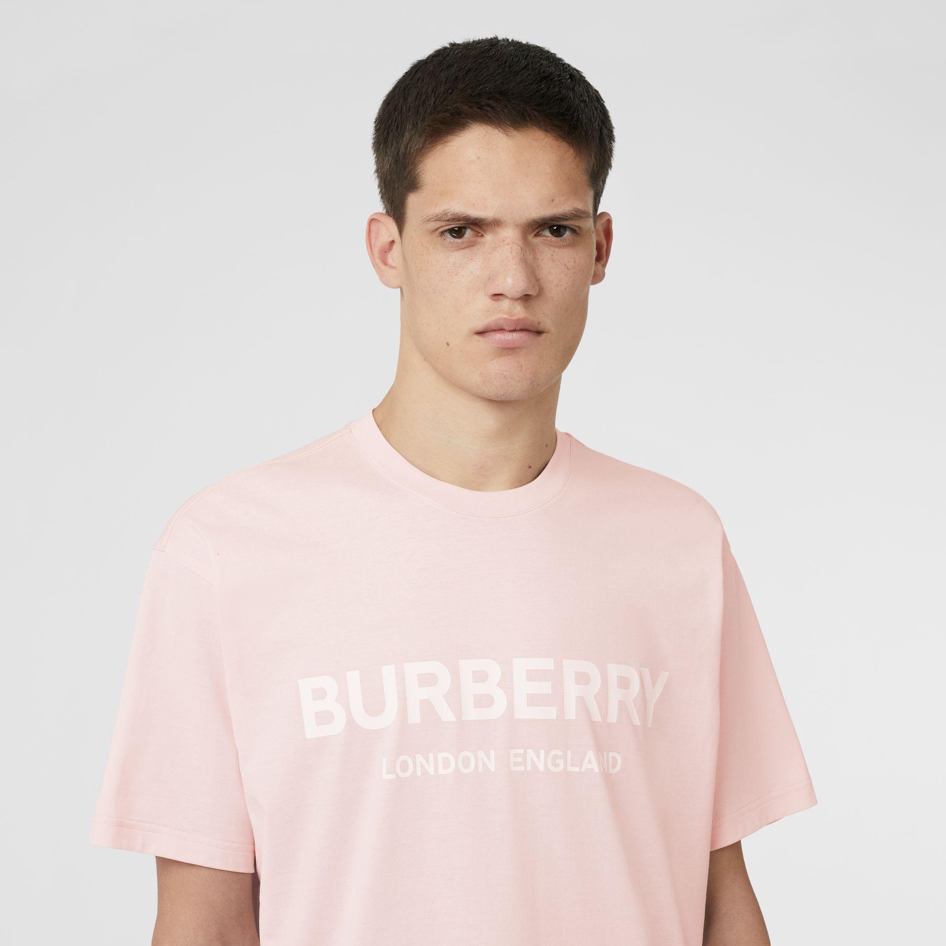 Burberry Logo Print Cotton T-shirt in 