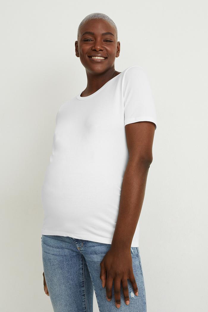 Grafiek campagne ondergoed C&A Mama C&a Set Van 2-zwangerschaps-t-shirt in het Zwart | Lyst NL