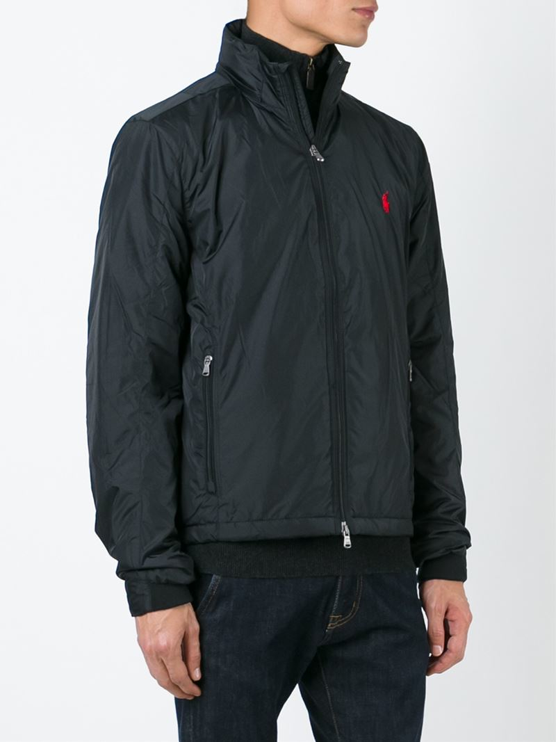 ralph lauren windbreaker black