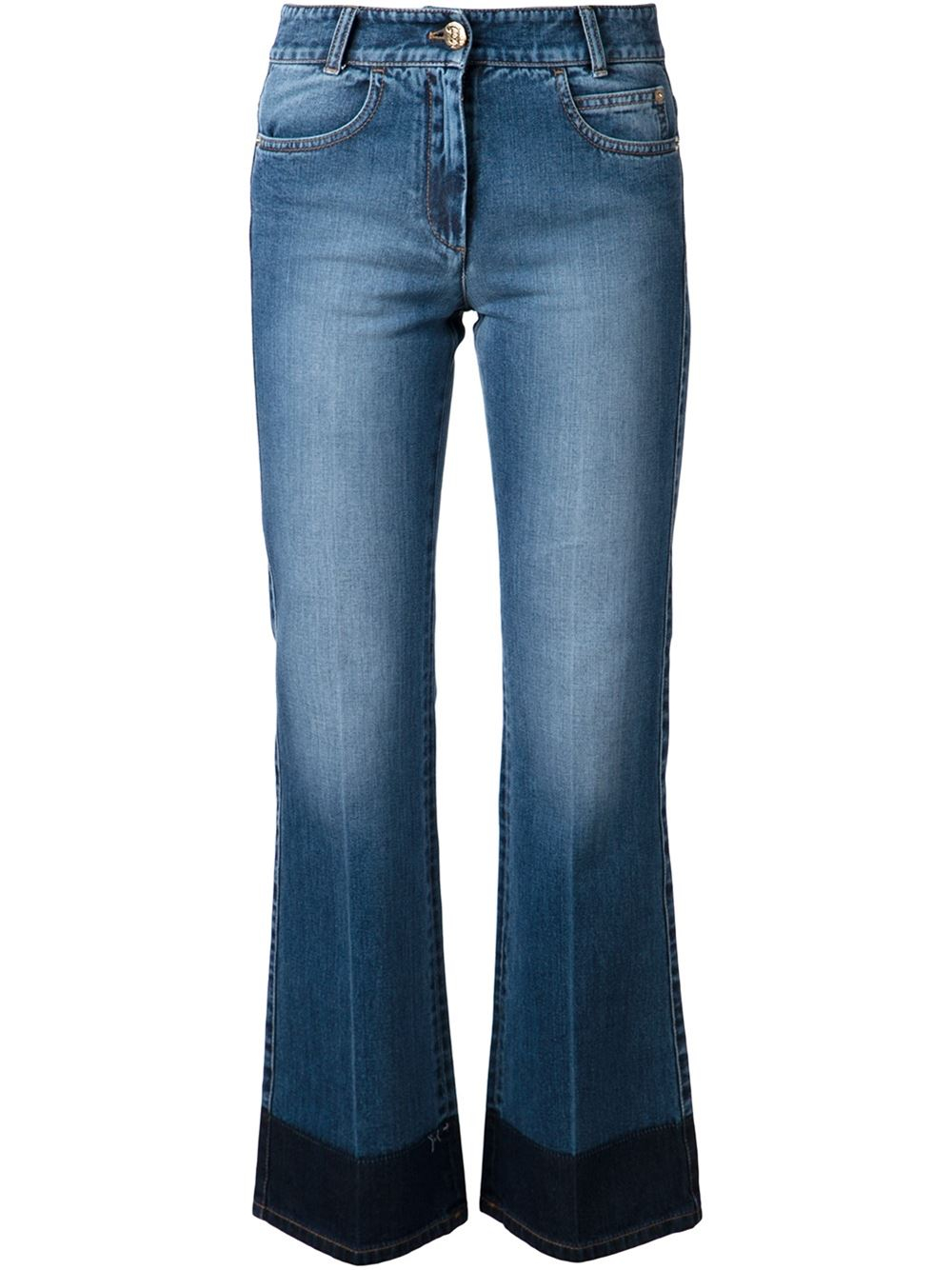 Sonia Rykiel Bootcut Jeans in Blue | Lyst